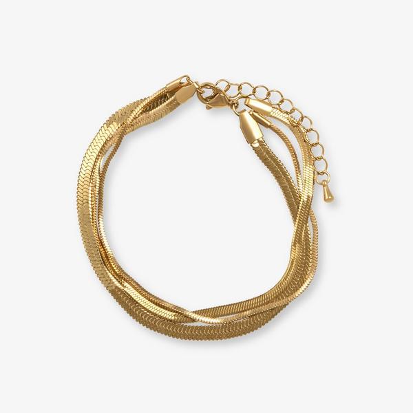 Corin Layer Bracelet — Gold