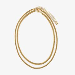 Corin Layer Necklace — Gold 1