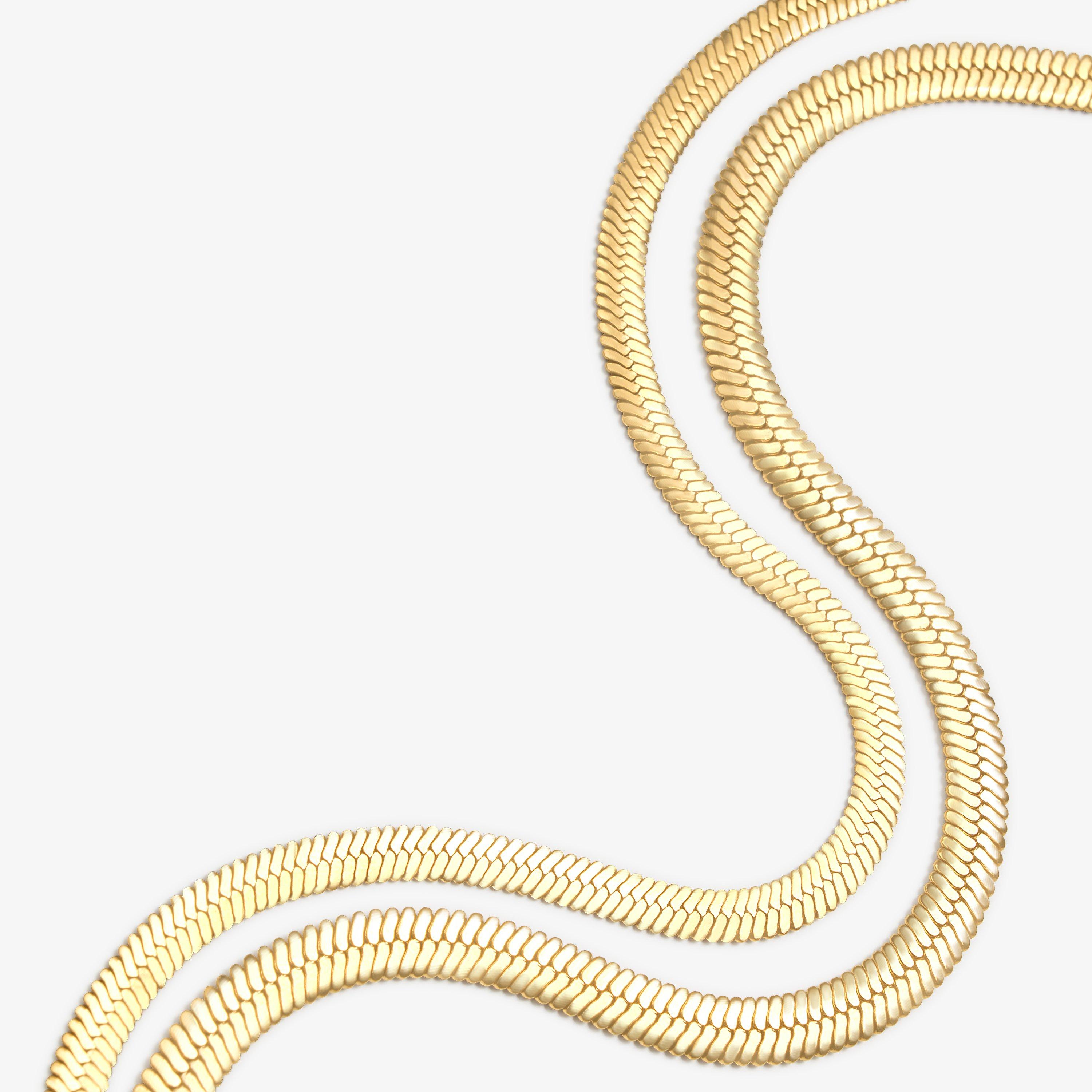 Corin Layer Necklace — Gold