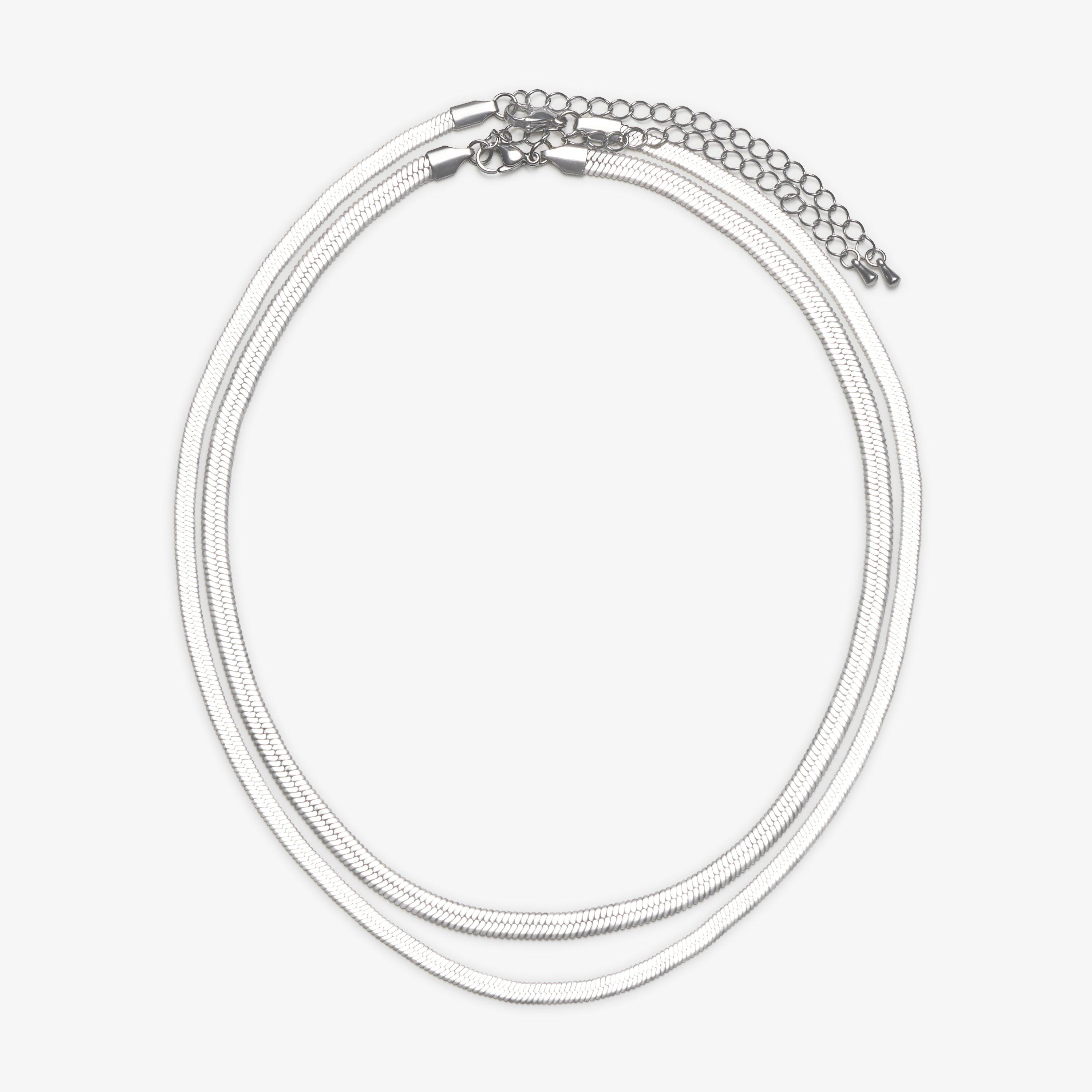 Corin Layer Necklace  Silver Necklaces, view 1 of 2