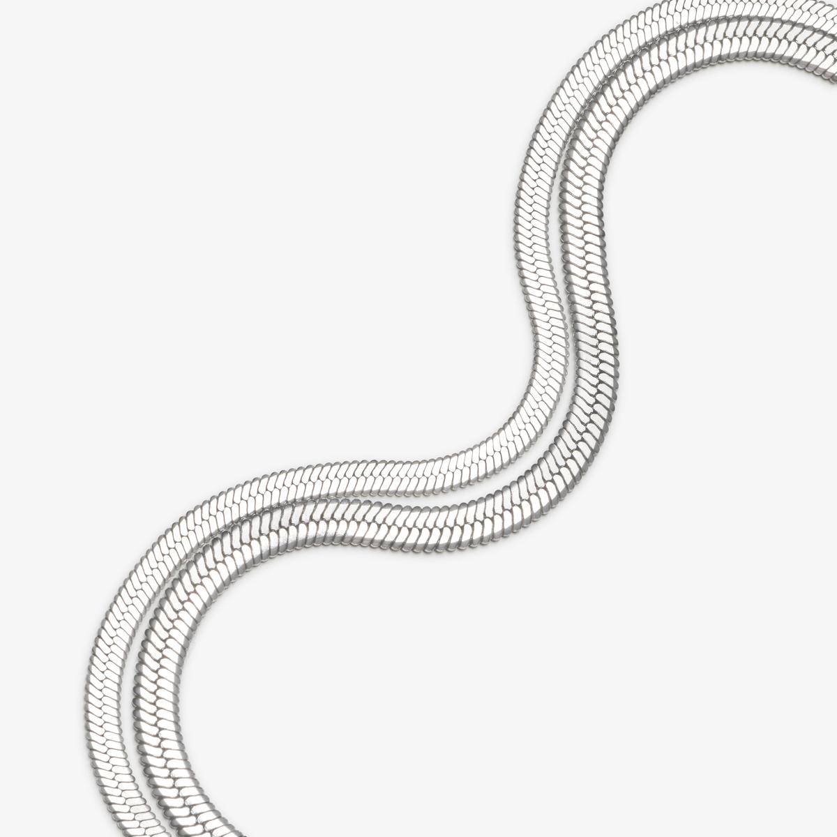 Corin Layer Necklace — Silver