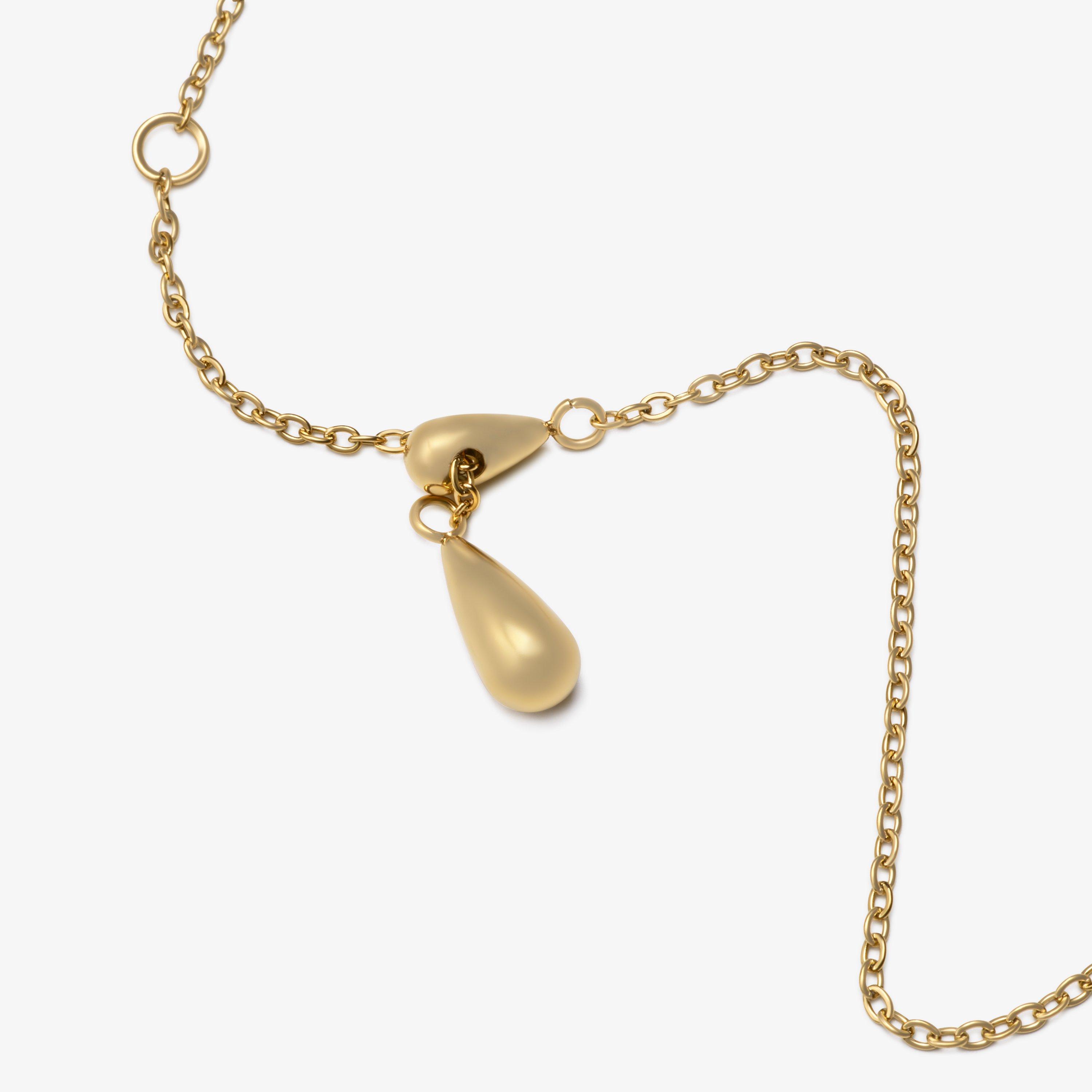 Droplet Necklace  — Gold