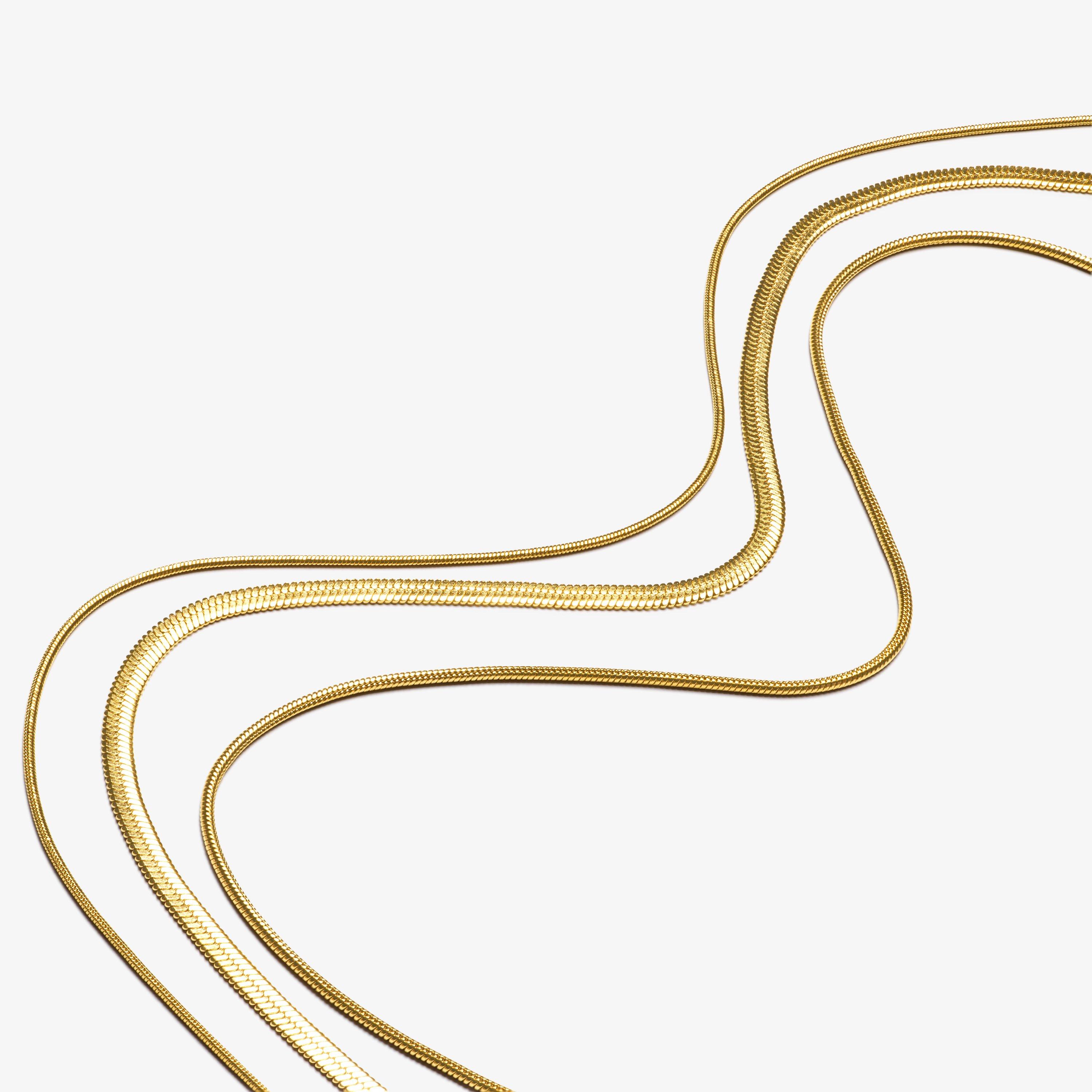 Gleam Layer Necklace — Gold