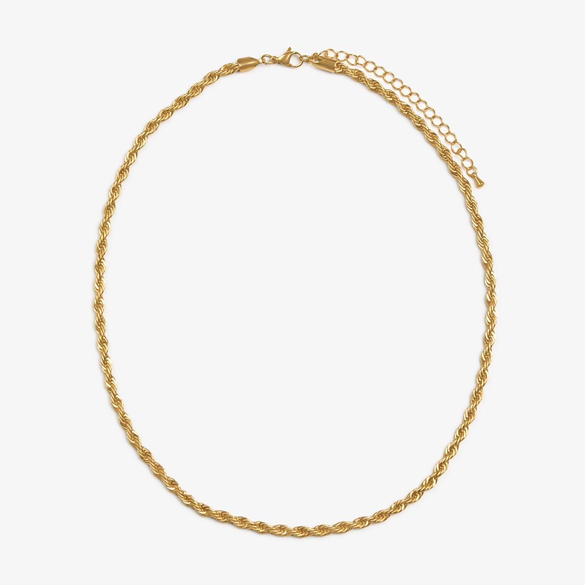 Mira Twist Necklace  — Gold