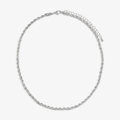 Mira Twist Necklace  — Silver 1