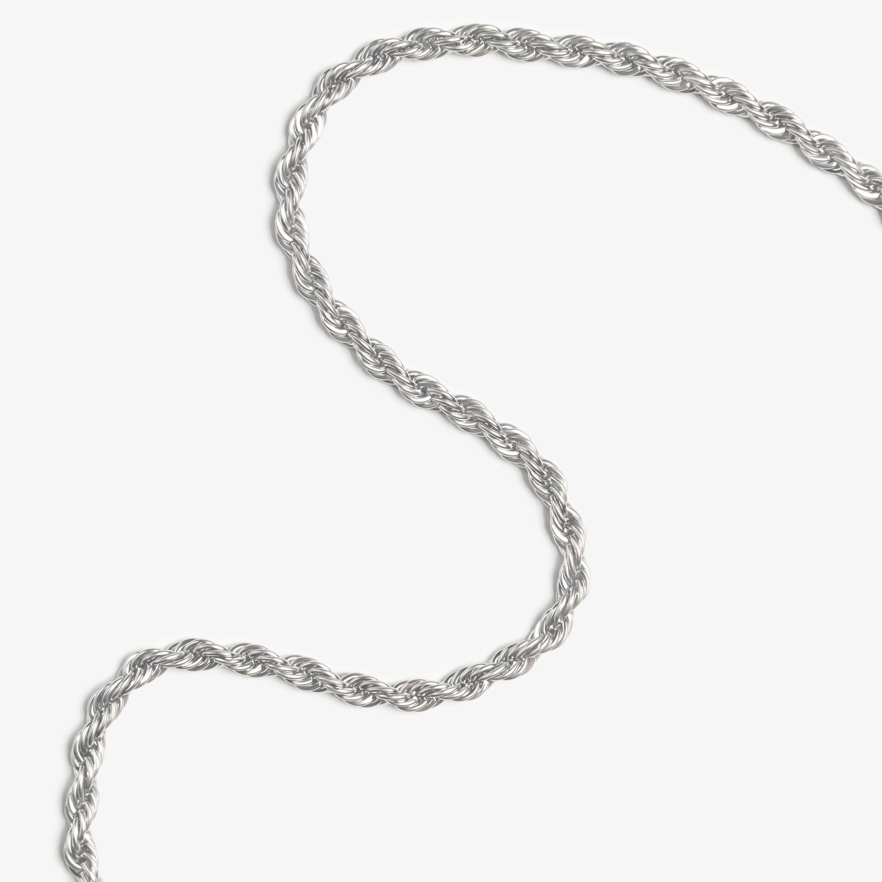 Mira Twist Necklace  — Silver