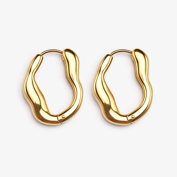 Molten Hoop — Gold