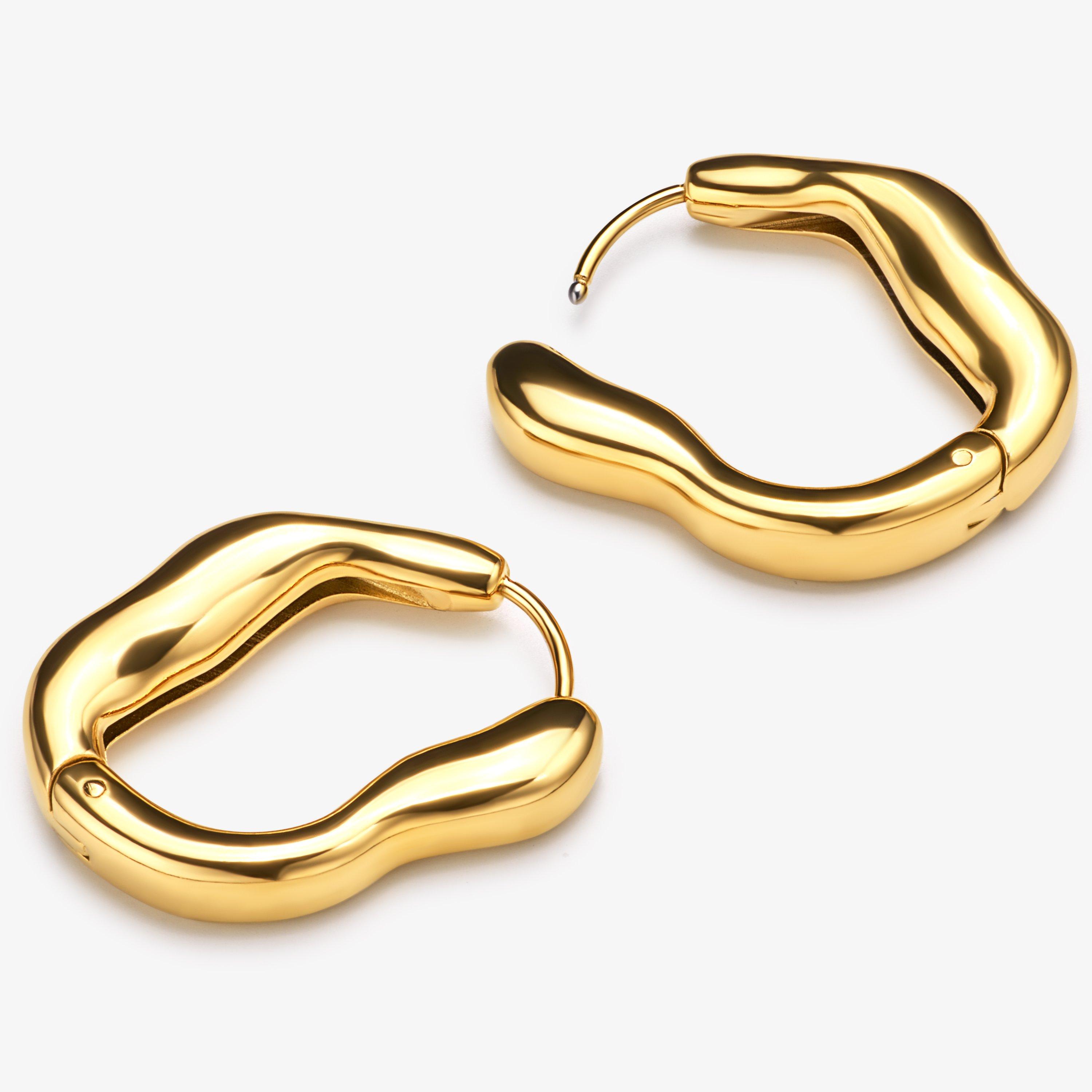 Molten Hoop — Gold
