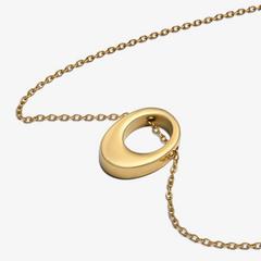Molten Loop Necklace  — Gold 2