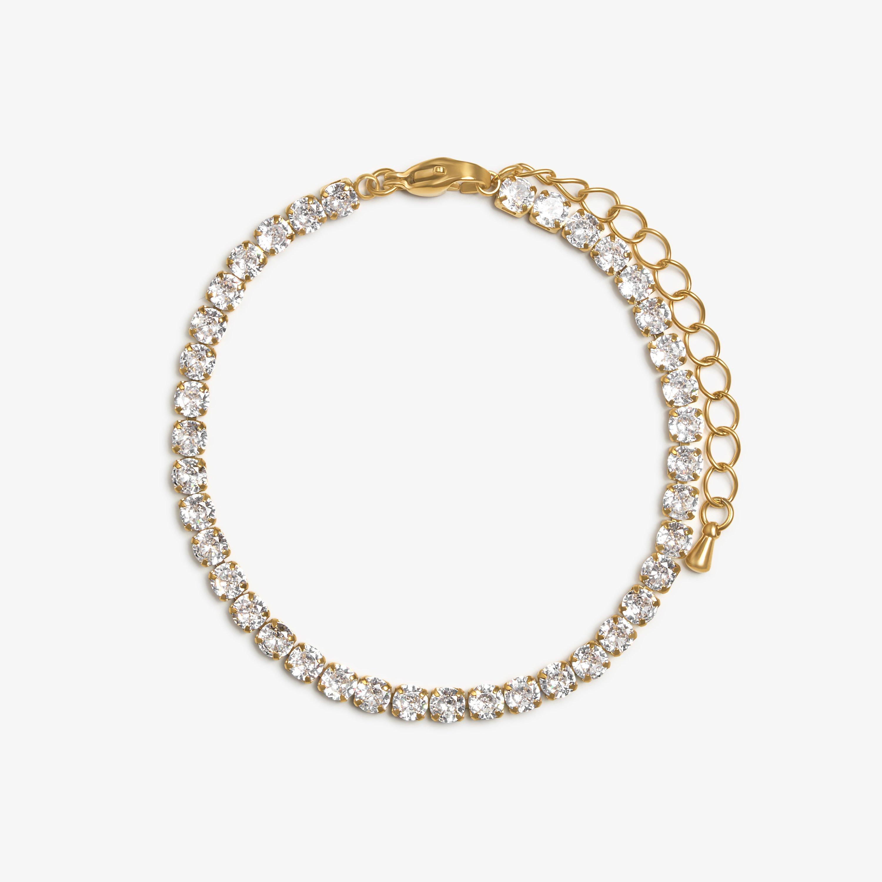 Rosalia Tennis Bracelet  Gold Bracelets, view 1 of 2