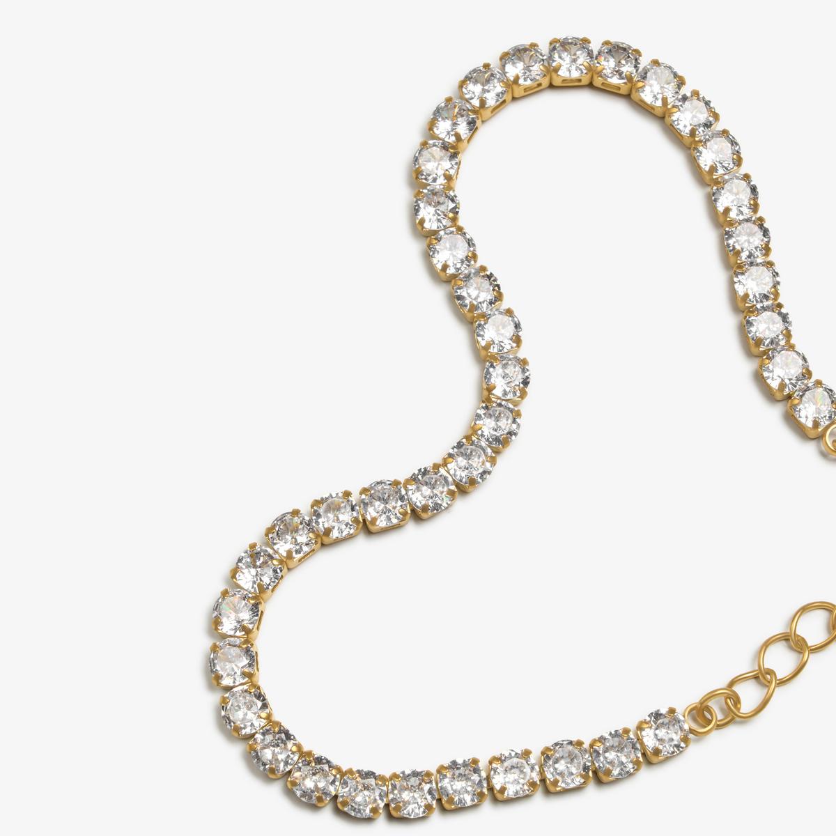 Rosalia Tennis Bracelet  — Gold