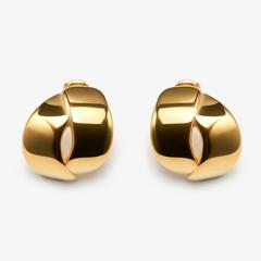 Sculpt Huggie — Gold 1