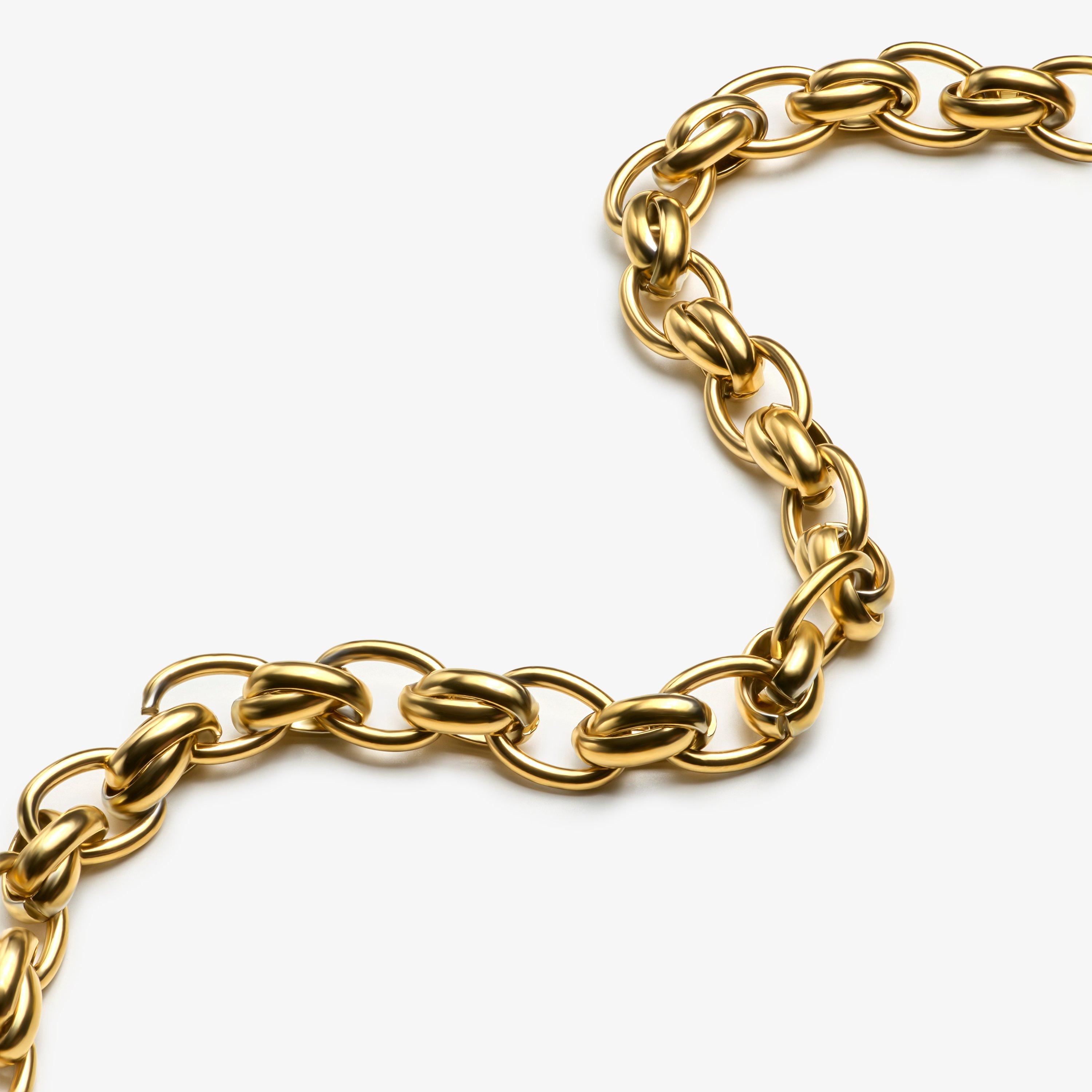 Silvara Necklace — Gold
