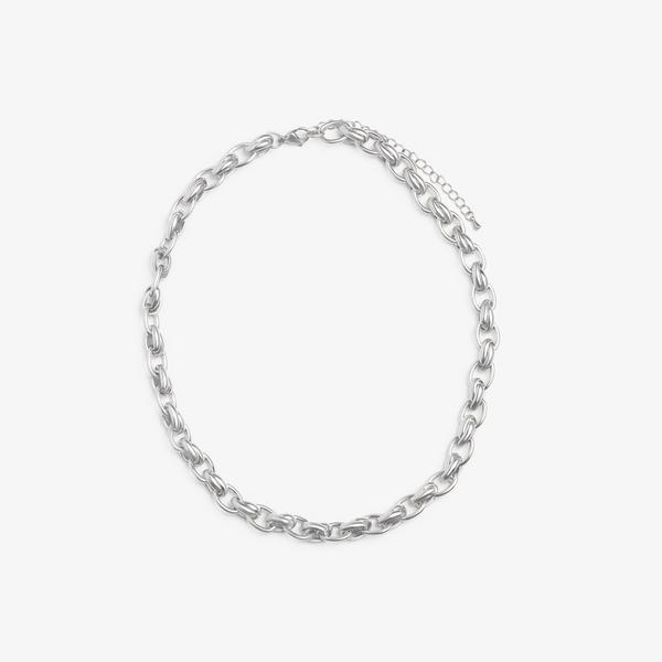 Silvara Necklace — Silver