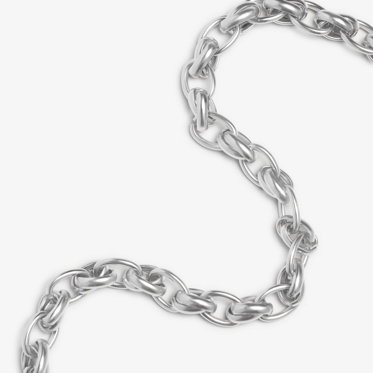 Silvara Necklace — Silver