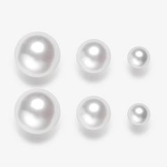 Lustre Stud Earrings Three Pack  — Silver 1