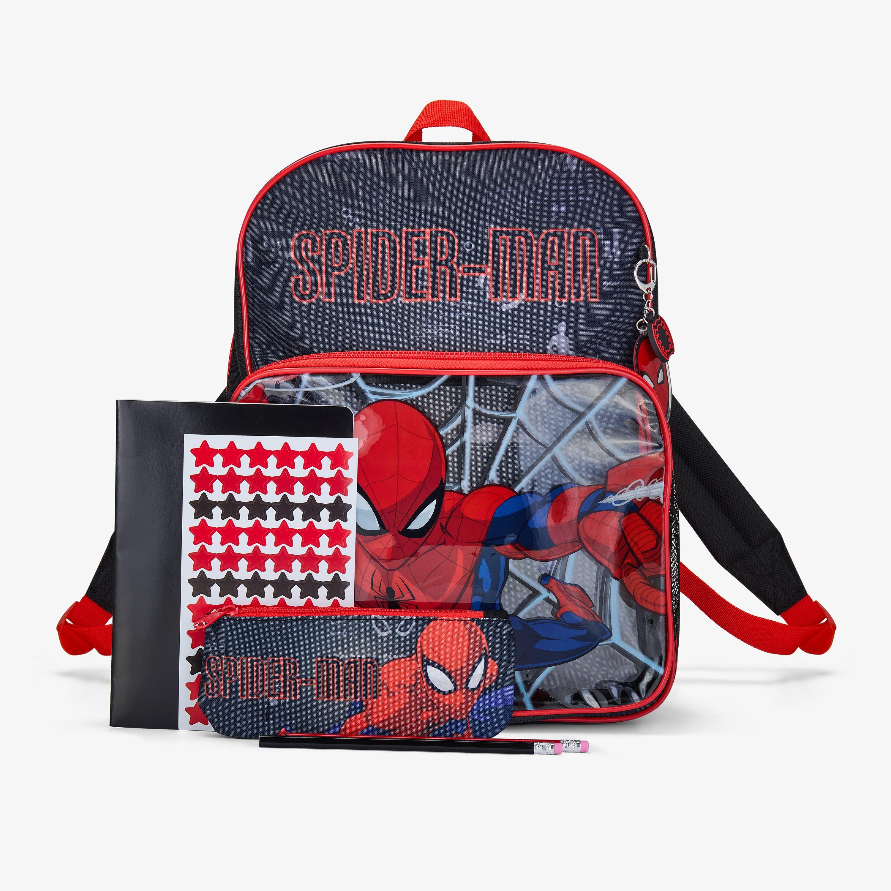 Spiderman Set Black Combination Backpack, view 2 of 6