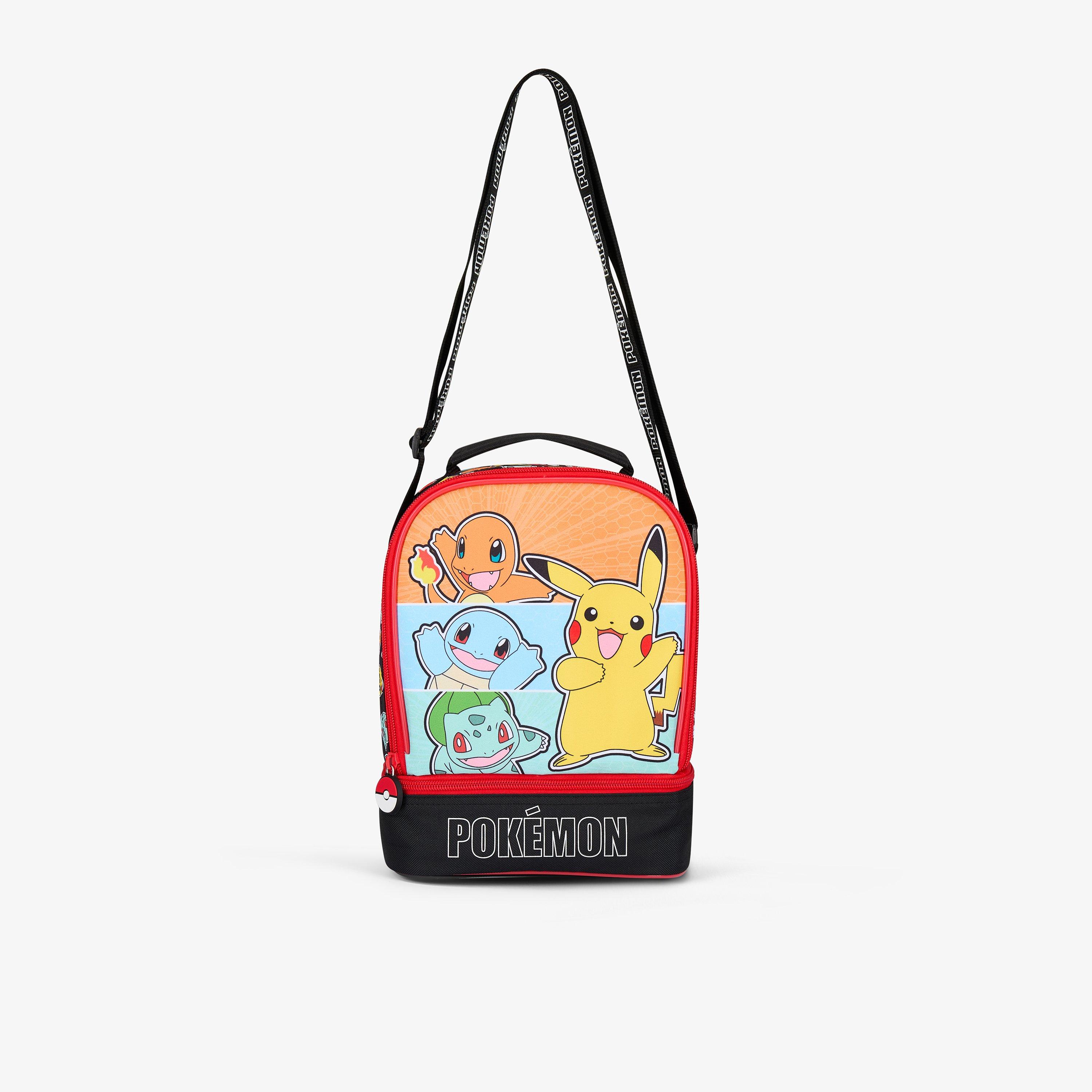 Pokemon Lunch Bag Black/Yellow Lunch Box, view 1 of 6