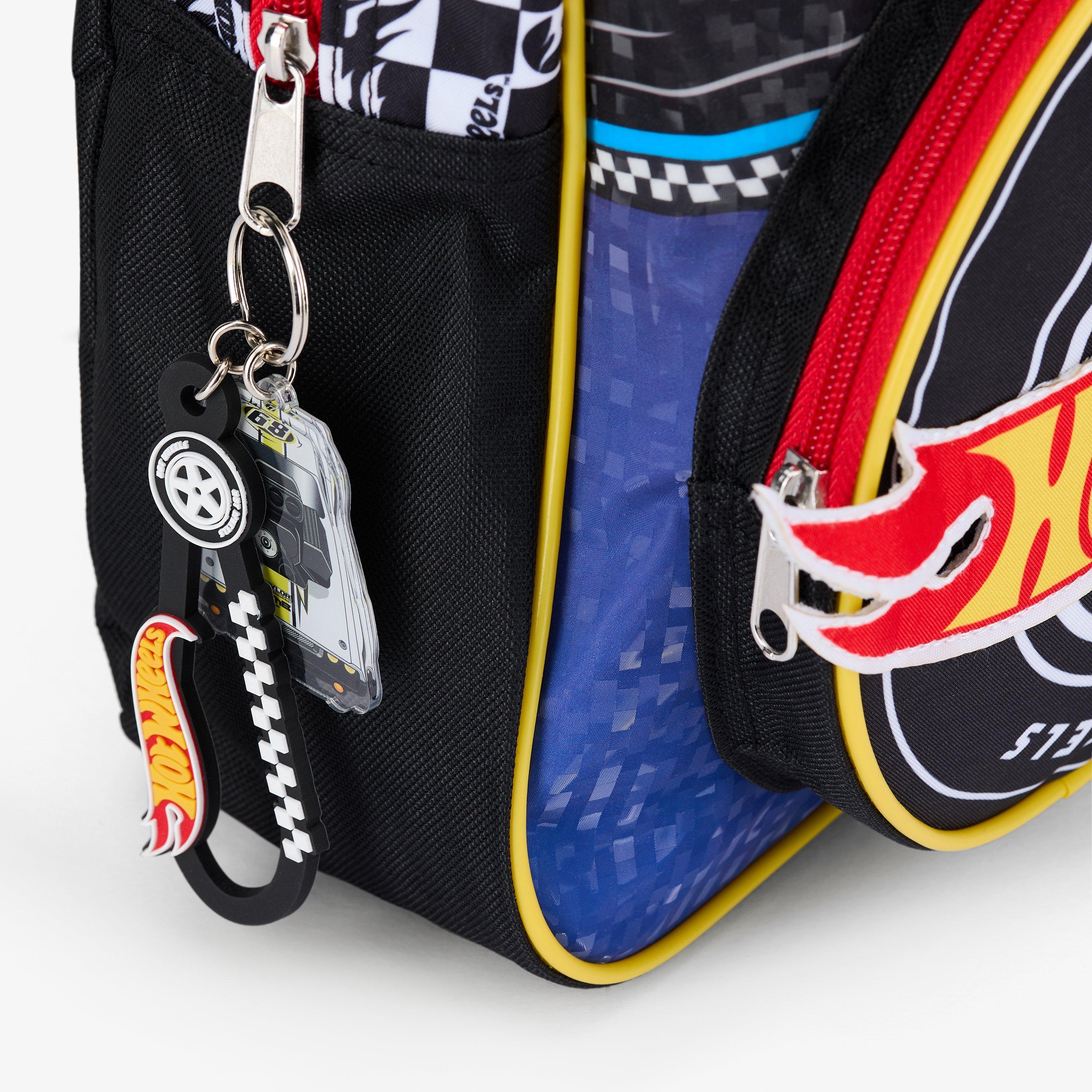 Hot Wheels Small Black Combination Backpack, view 3 of 6