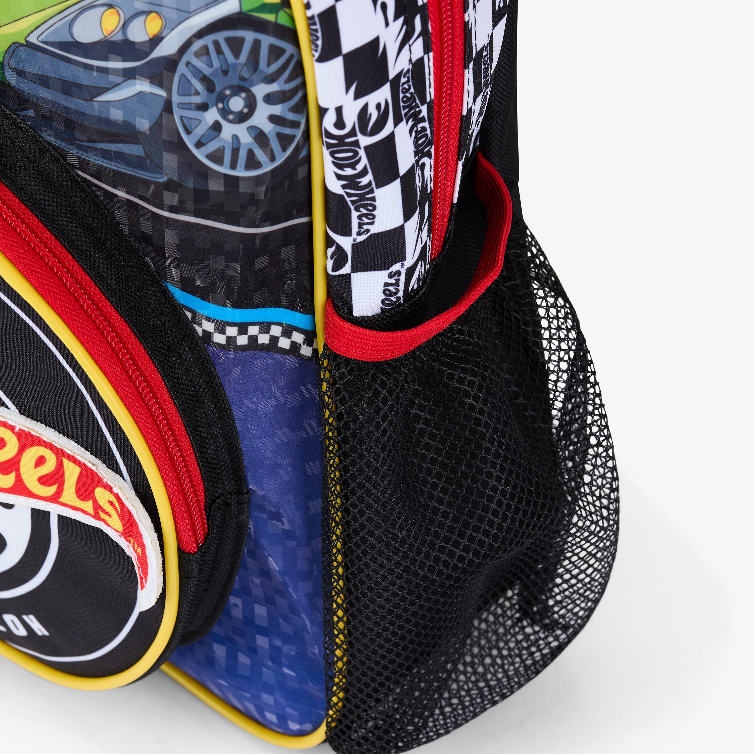 Hot Wheels Small Black Combination Backpack, view 5 of 6