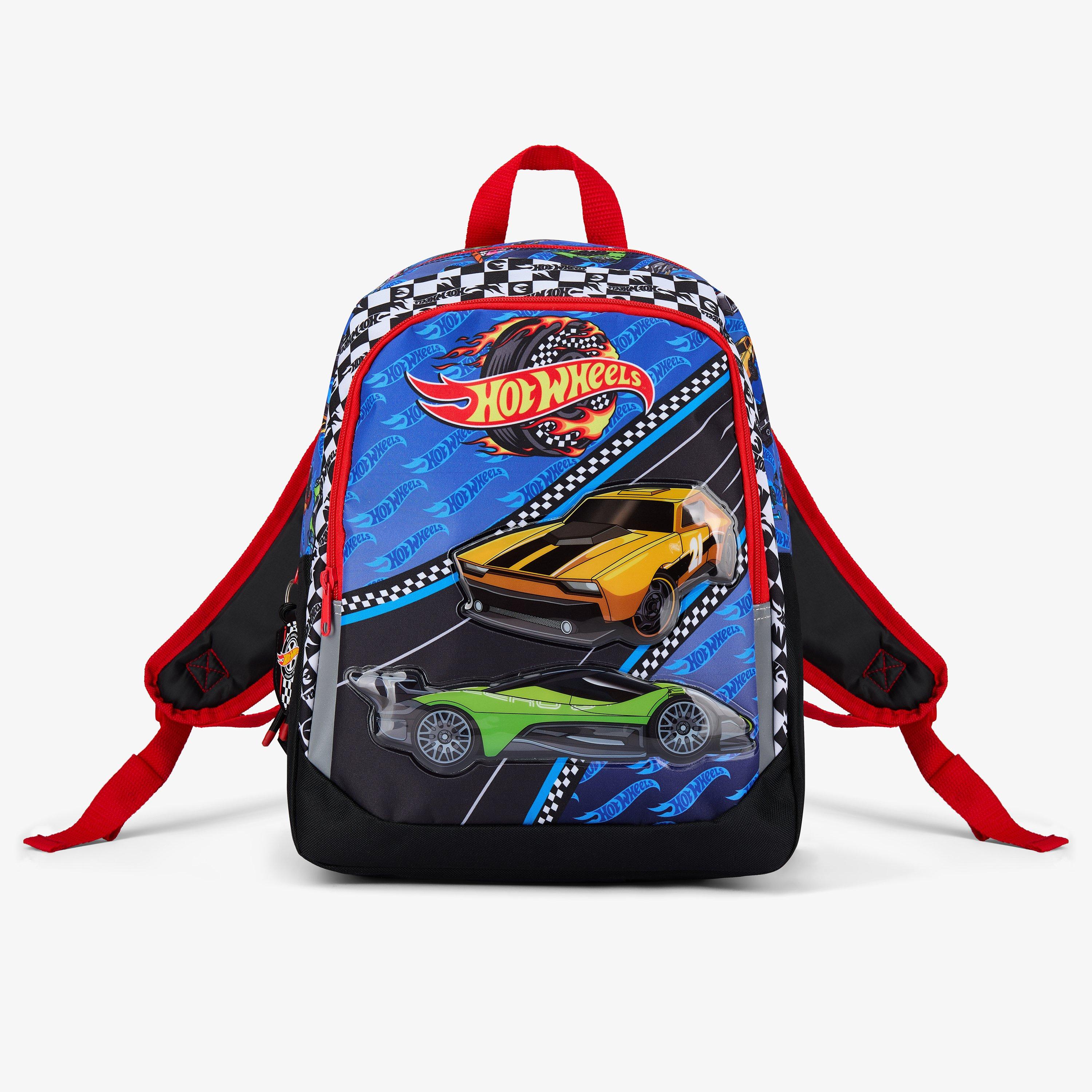 Hot Wheels Large Black Combination Backpack, view 1 of 5