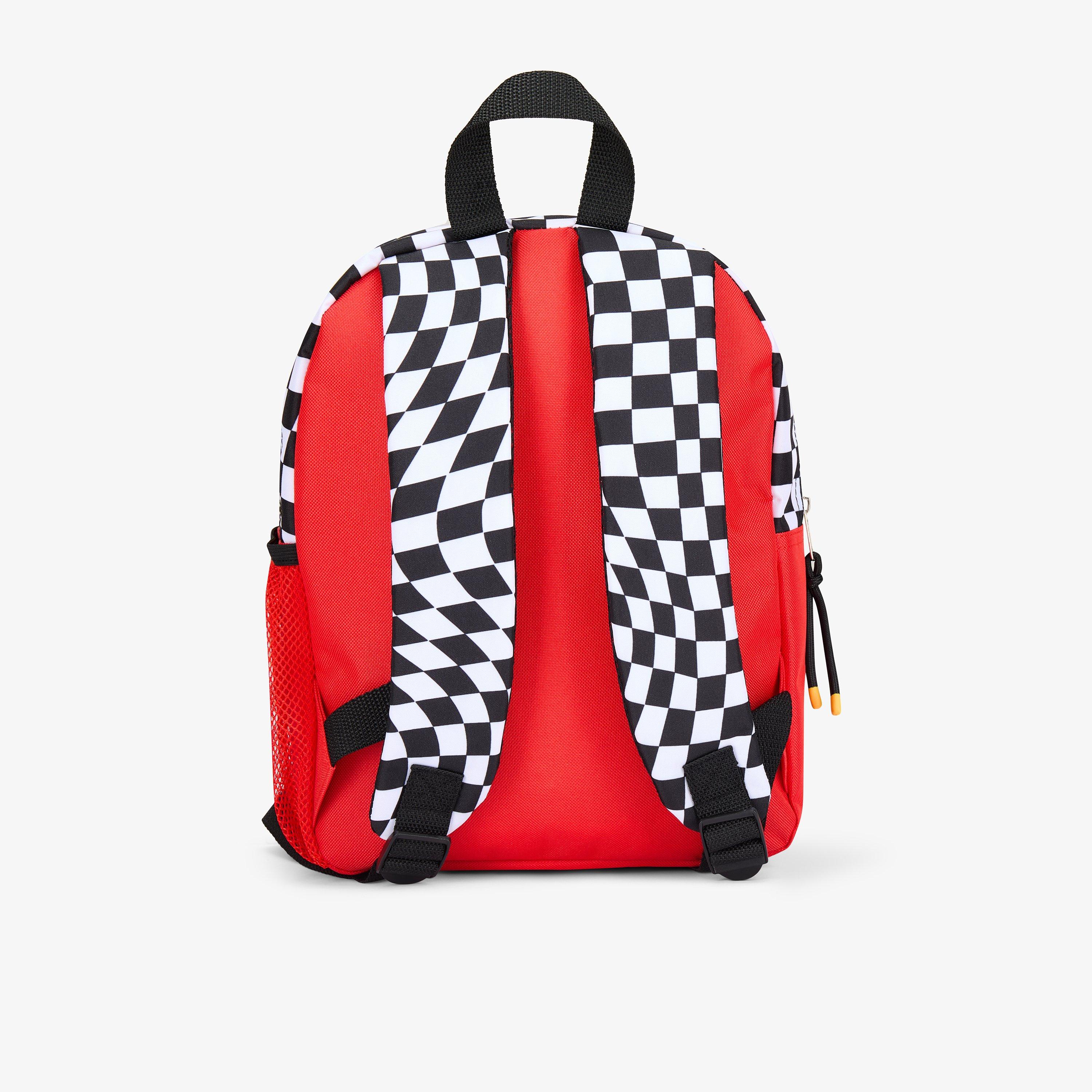 McQueen Small Backpack Red Combination Backpack, view 2 of 4