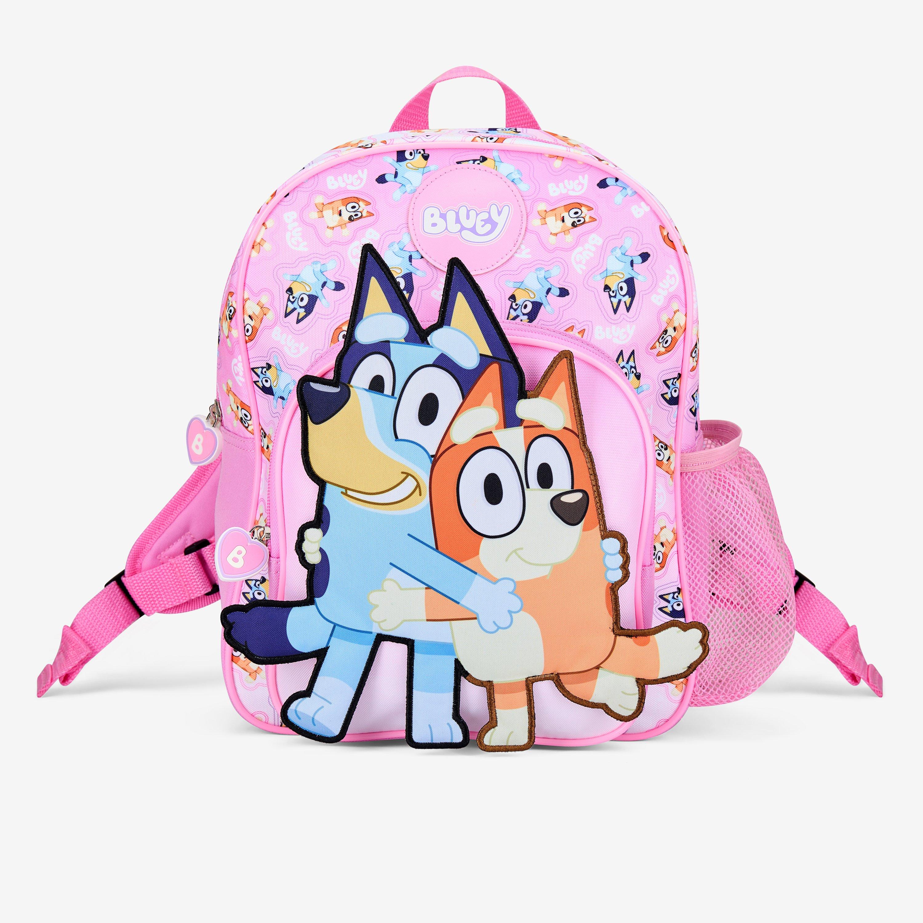 Bluey Pocket Backpack Pink Combination Backpack, view 1 of 6