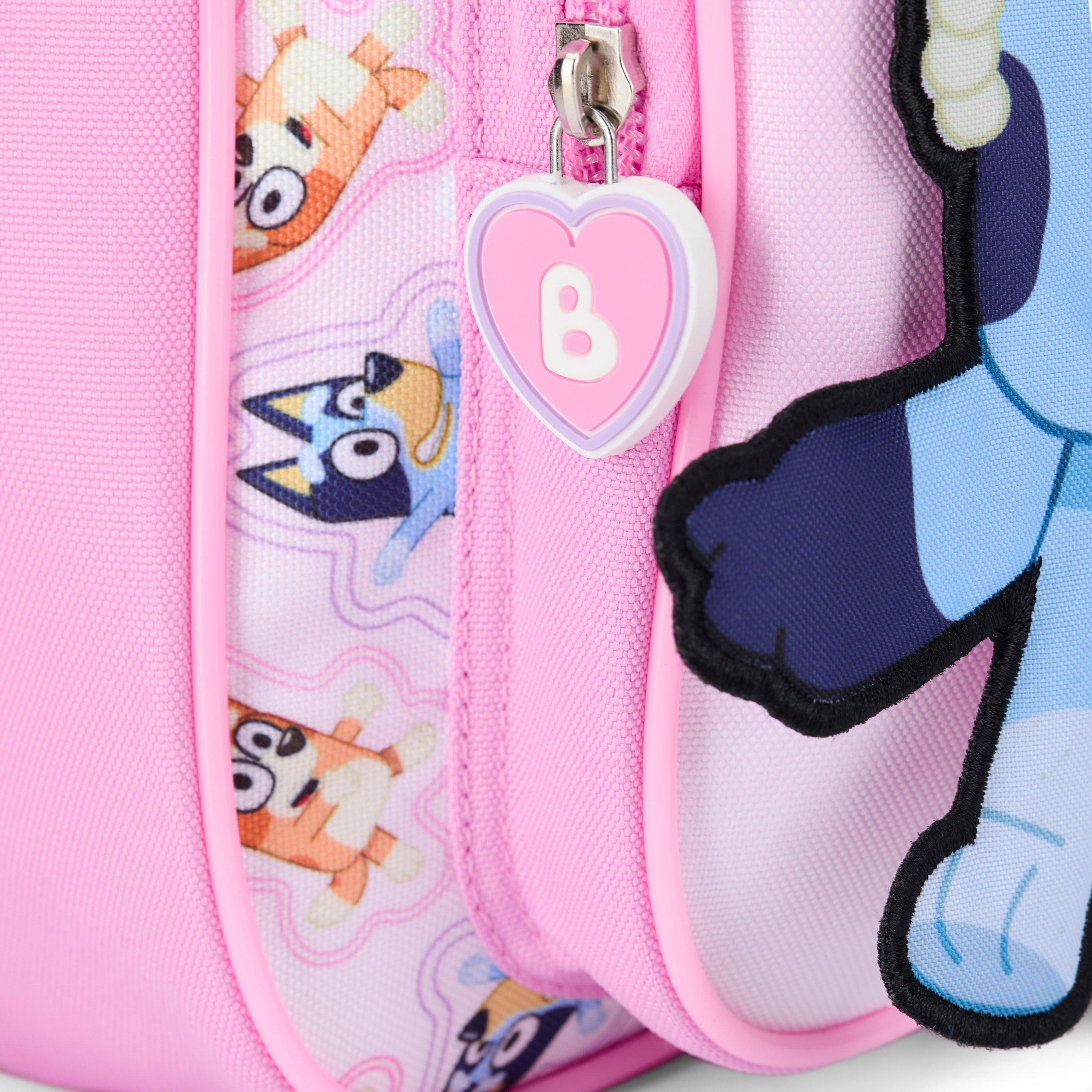 Bluey Pocket Backpack — Pink