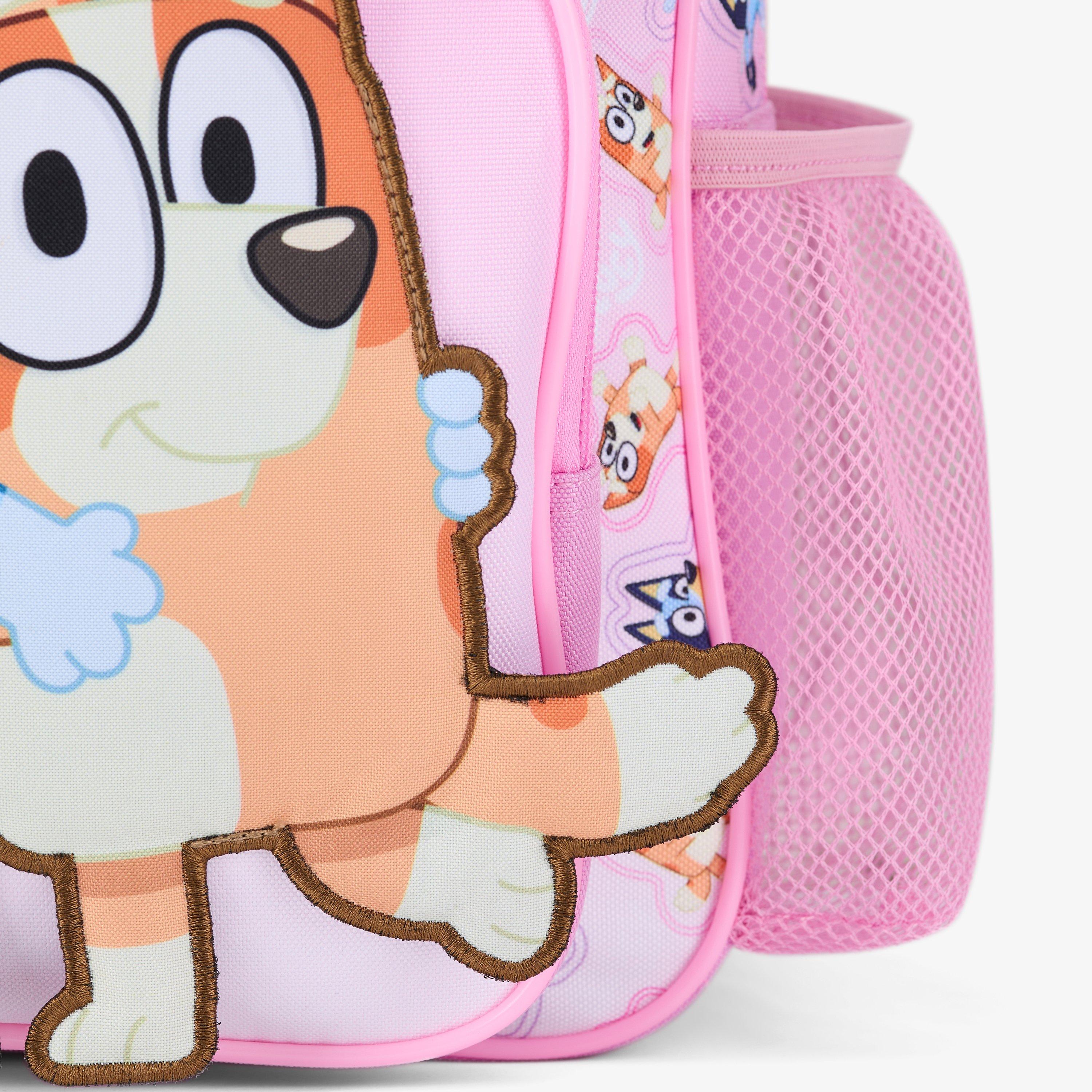 Bluey Pocket Backpack — Pink
