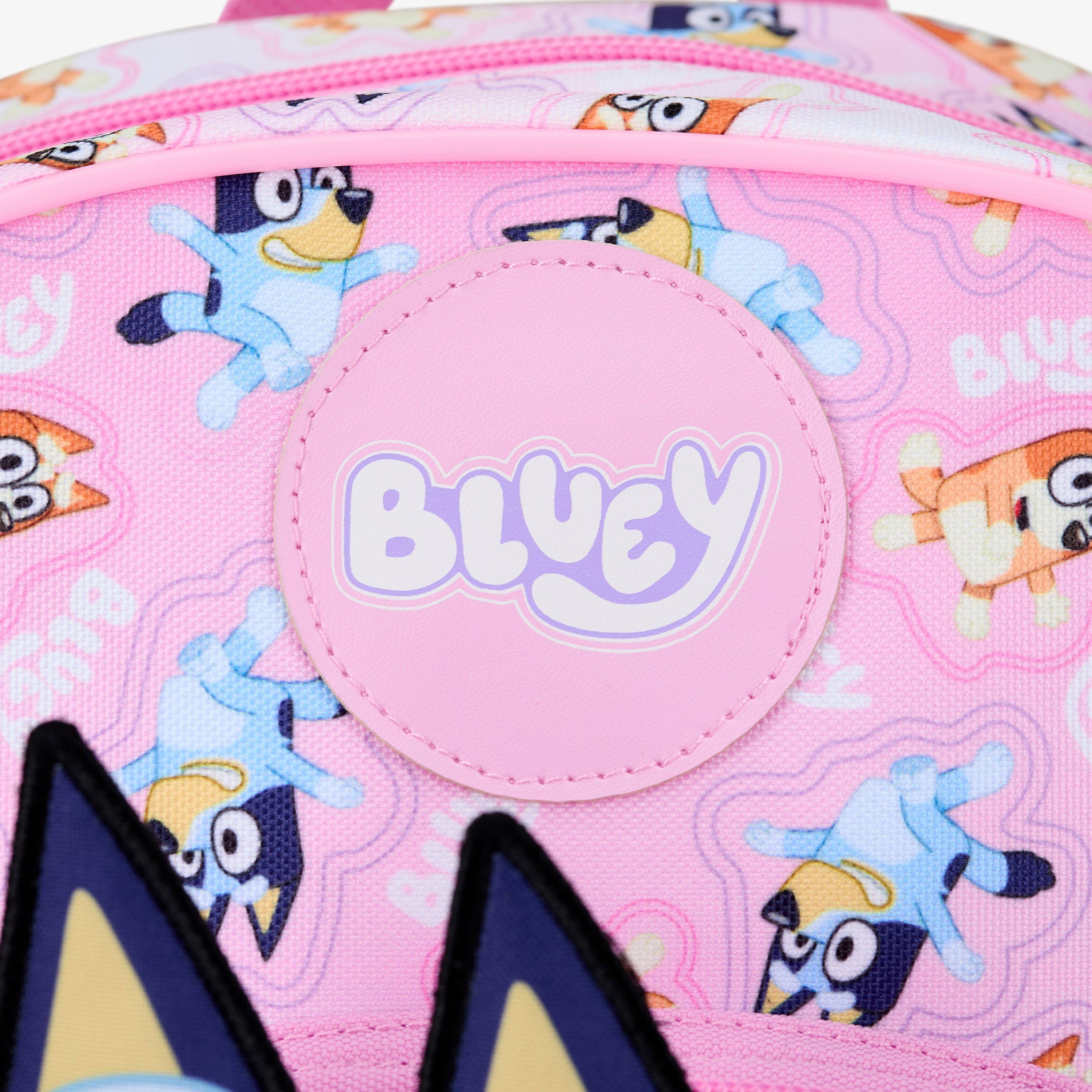 Bluey Pocket Backpack — Pink
