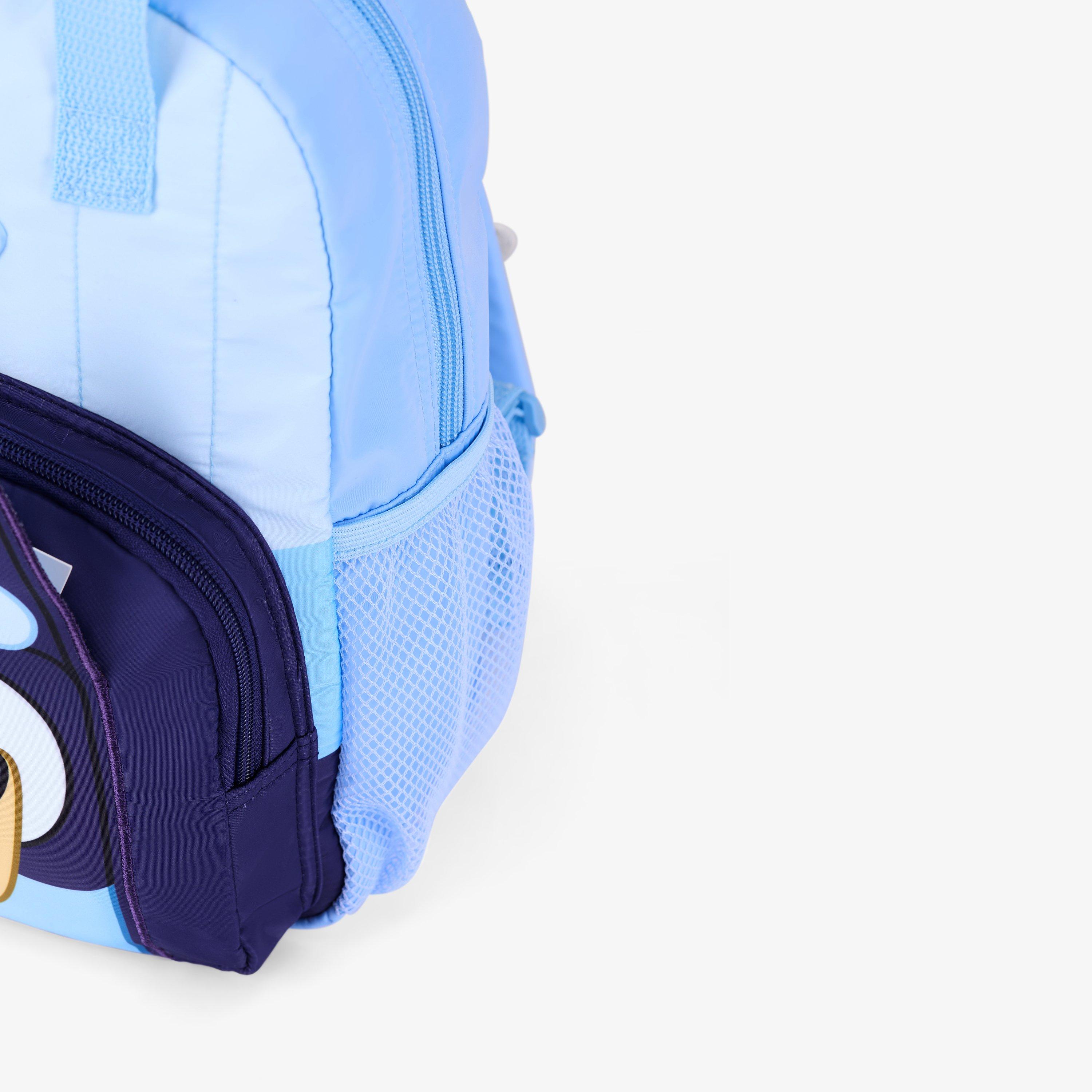 Bluey Quilt Backpack Pale Blue Backpack, view 5 of 6