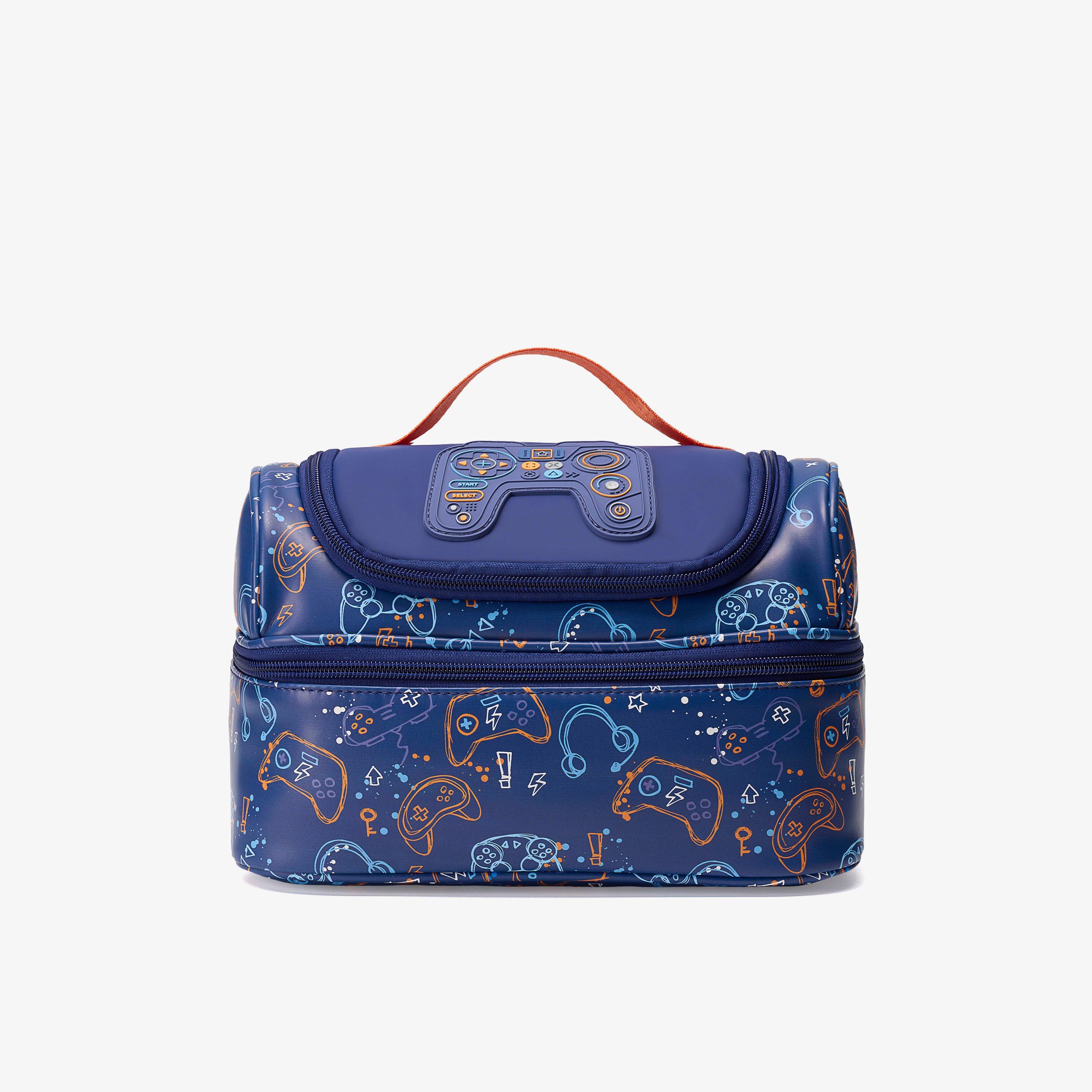 Lunch Bag Gamer Blue Print Lunch Box, view 1 of 6