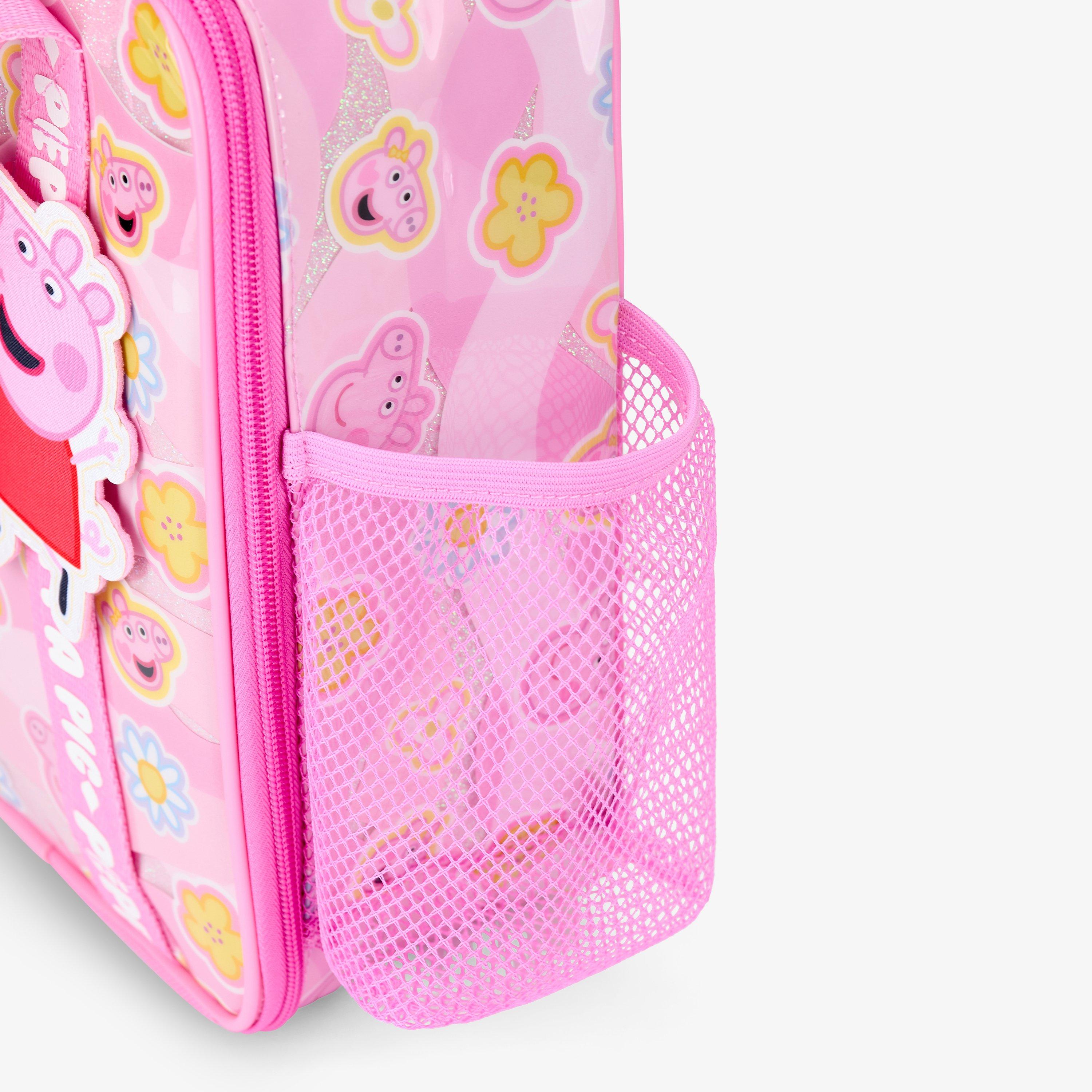 Peppa Lunch Bag Pink Lunch Box, view 4 of 6