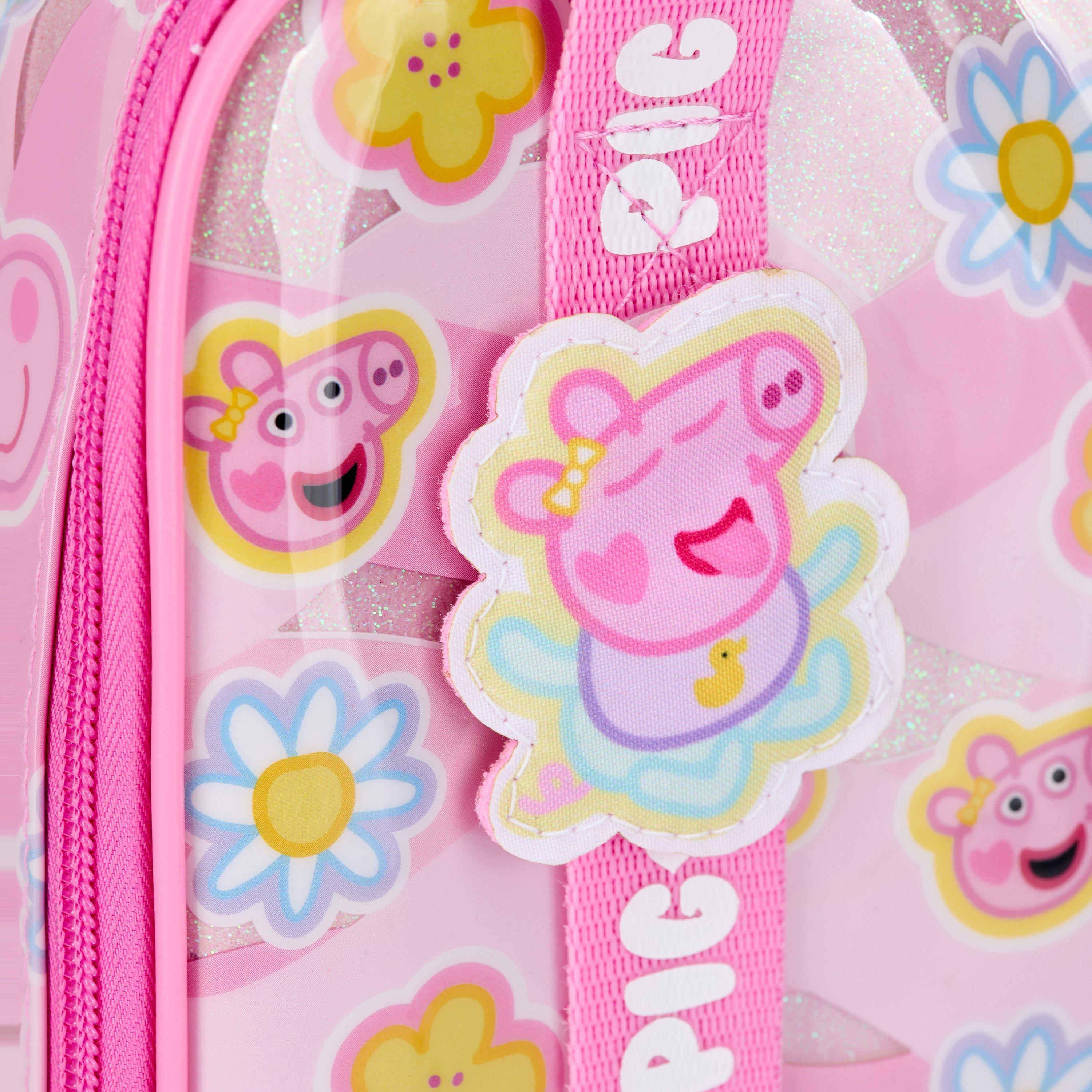 Peppa Lunch Bag Pink Lunch Box, view 5 of 6