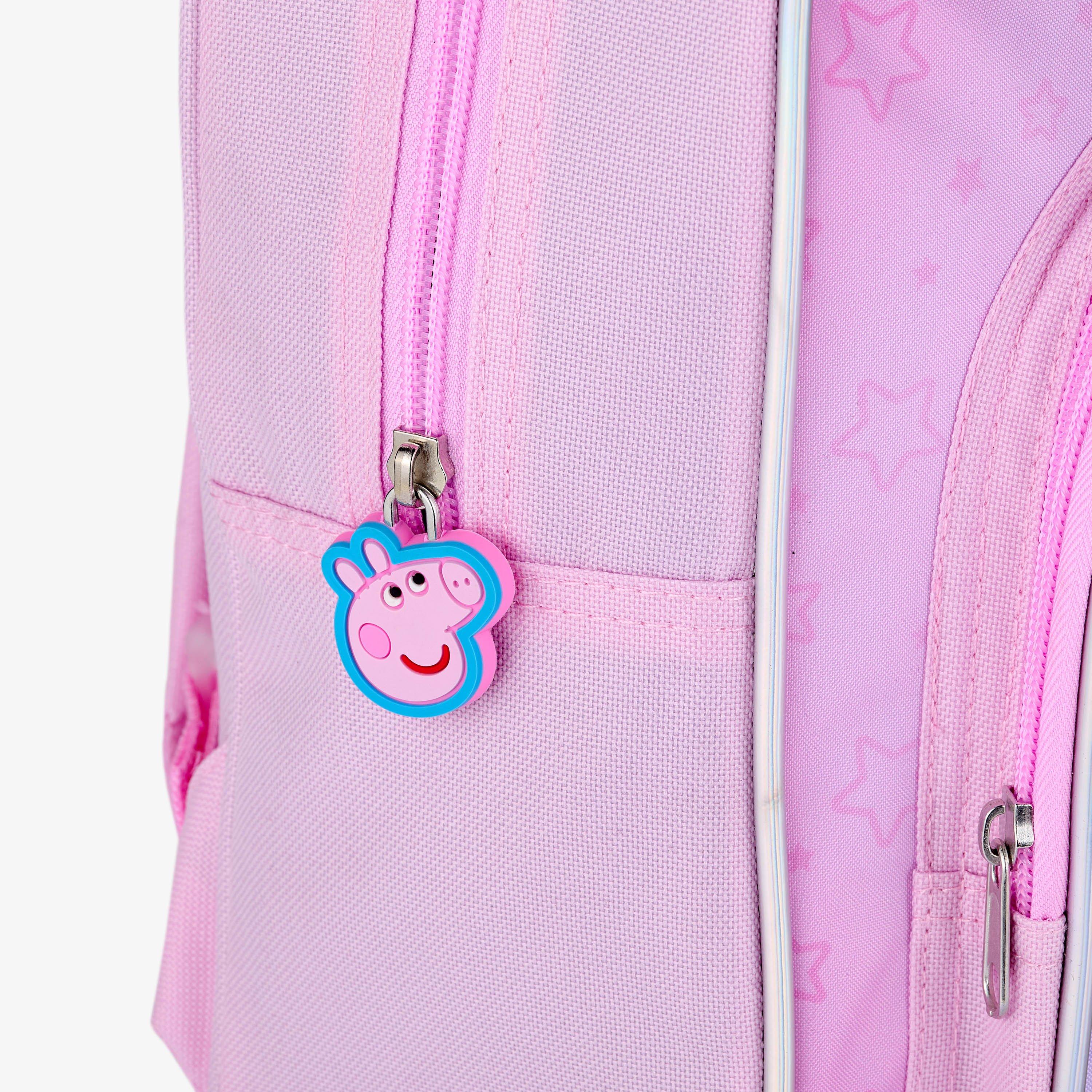 Peppa Sparkle Backpack Pink Backpack, view 3 of 6