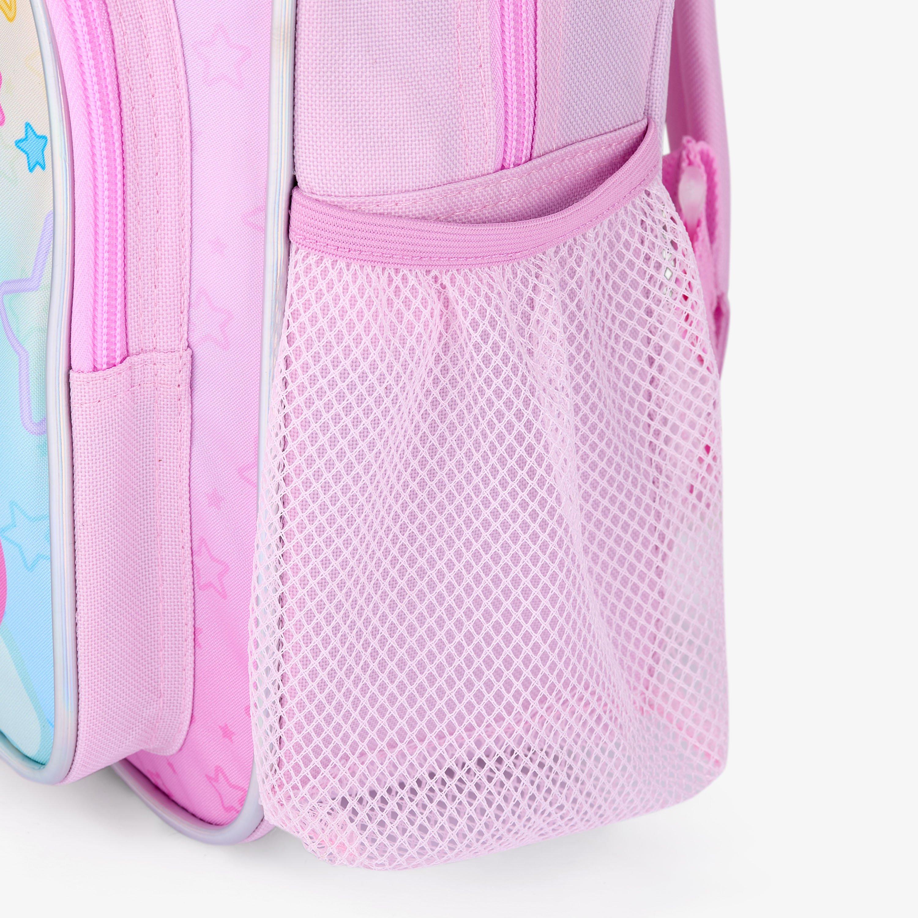 Peppa Sparkle Backpack Pink Backpack, view 4 of 6