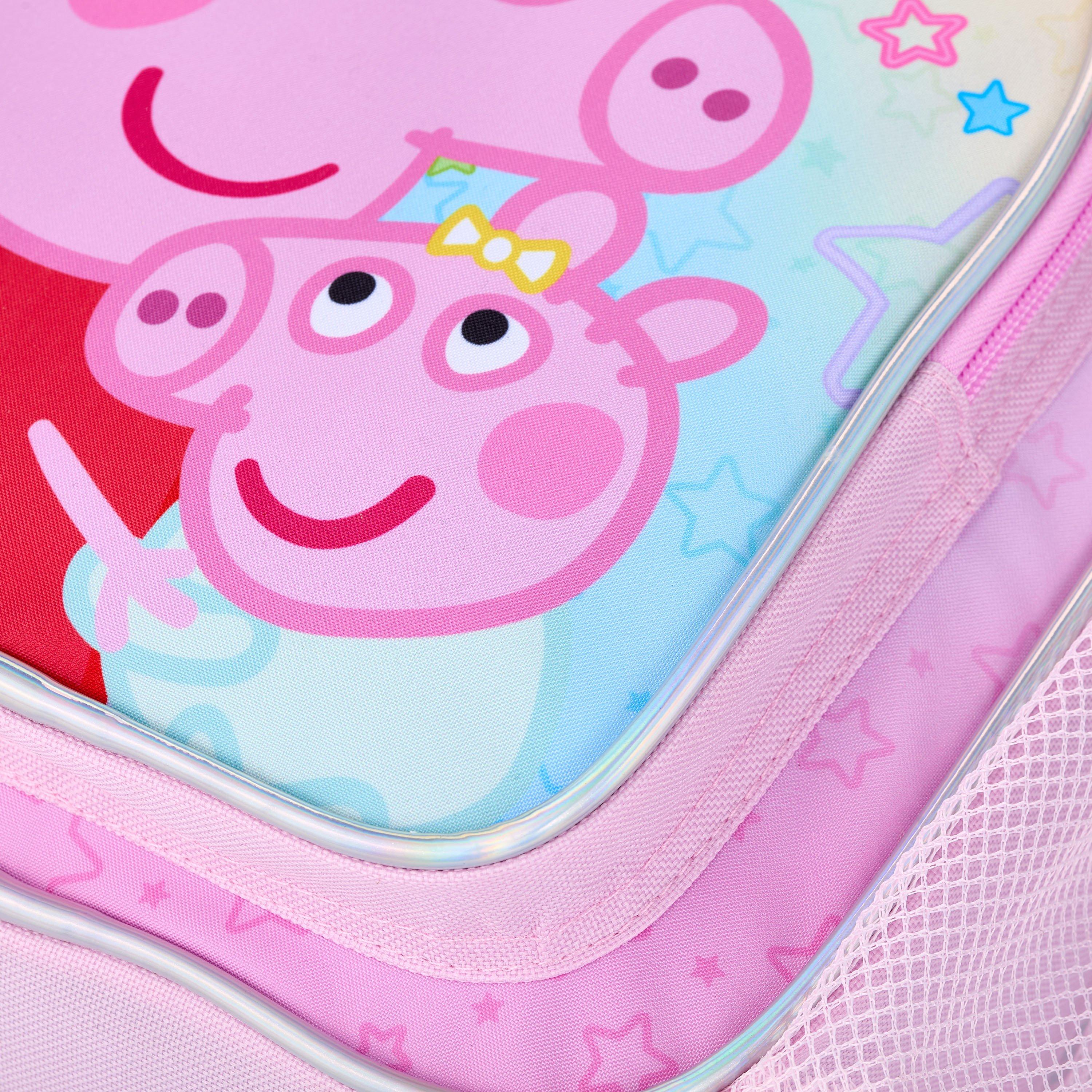 Peppa Sparkle Backpack Pink Backpack, view 6 of 6