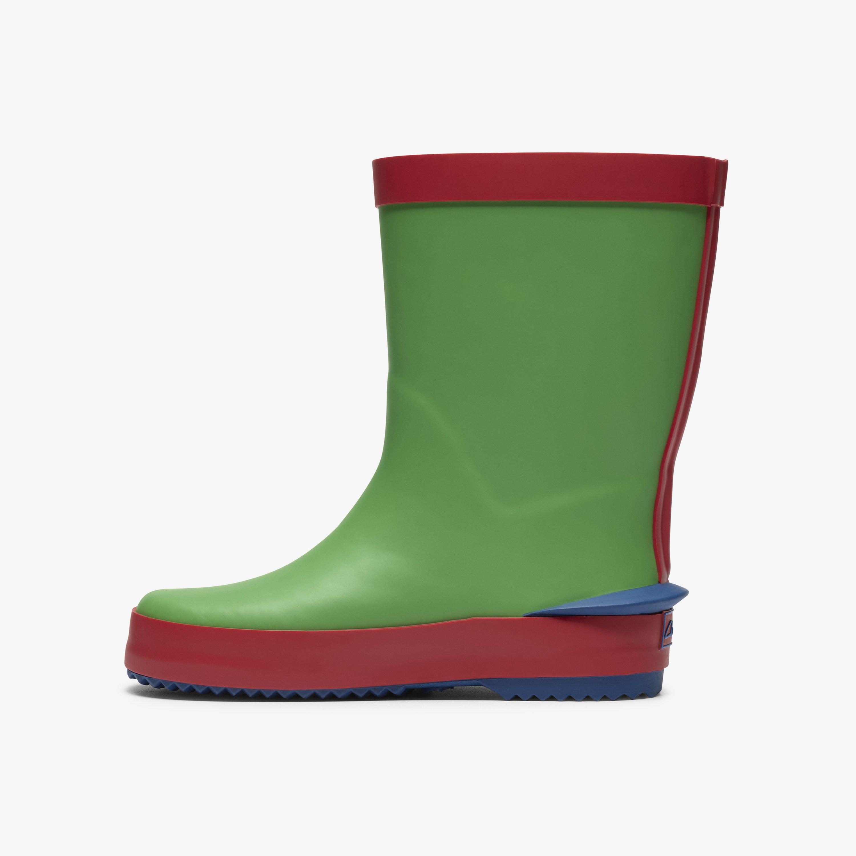 Tarri Run Toddler Green Combination Wellies, view 2 of 6