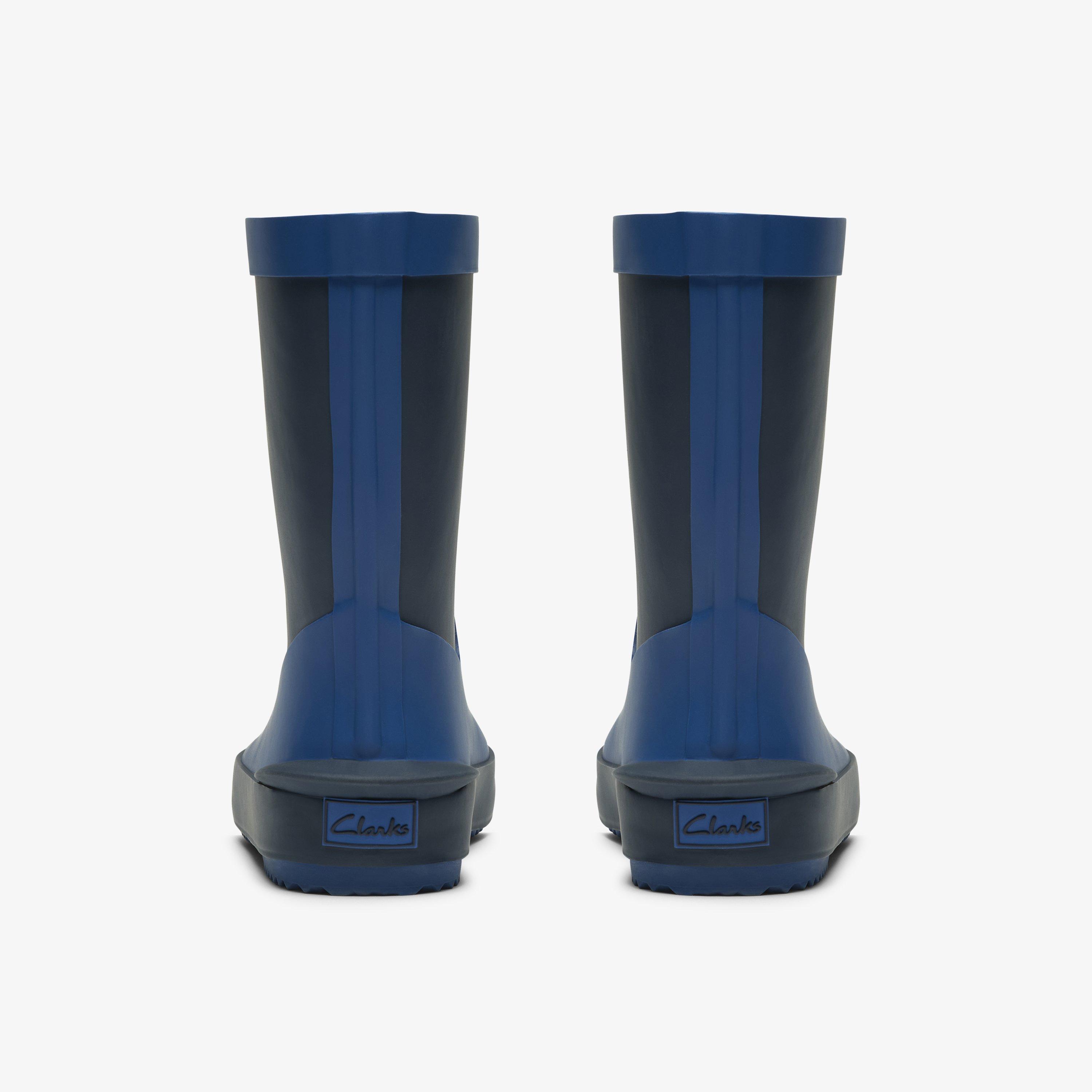 Tarri Run Toddler Navy/Blue Wellies, view 5 of 6