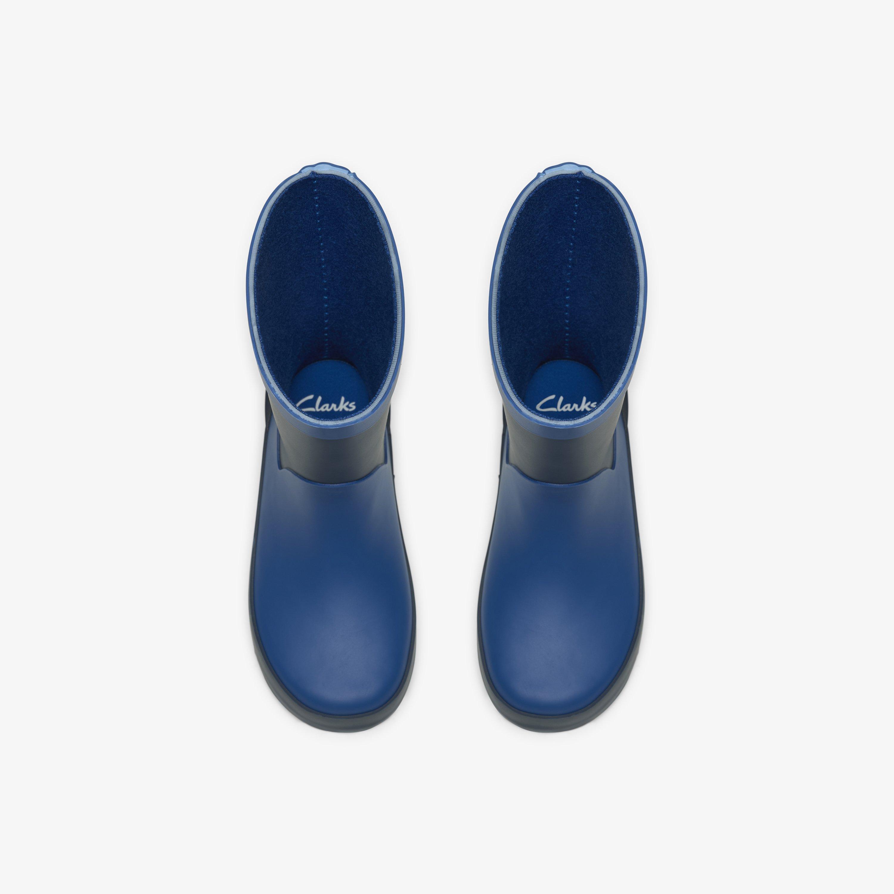 Tarri Run Toddler Navy/Blue Wellies, view 6 of 6