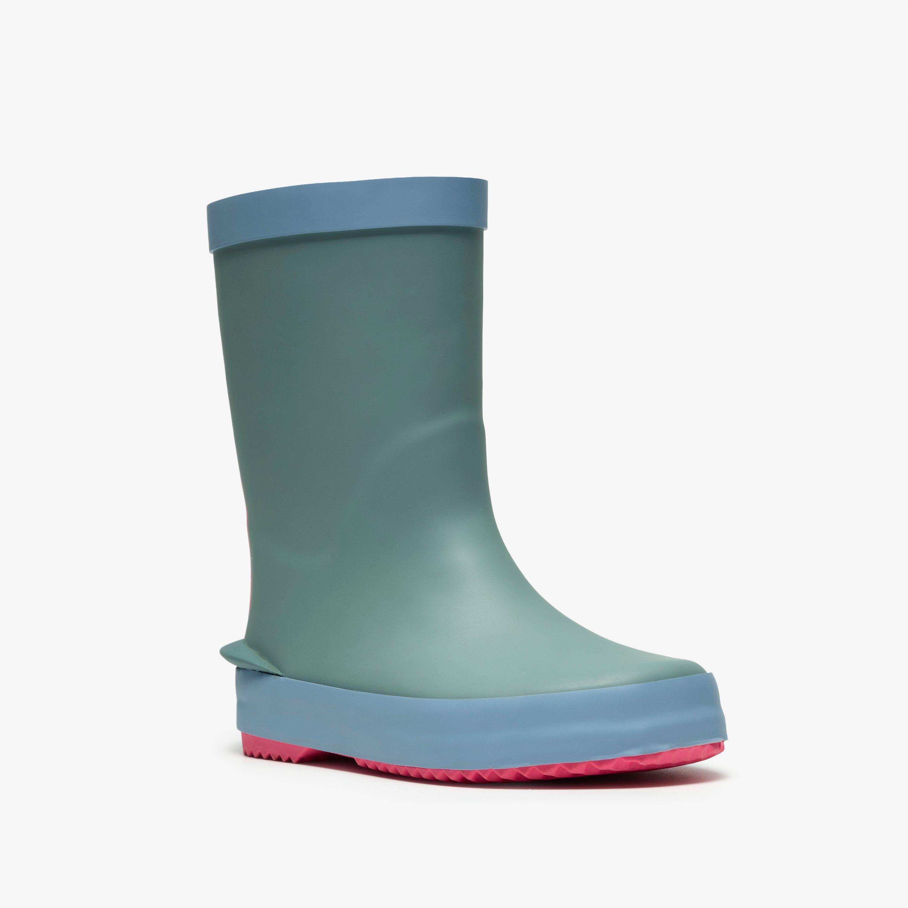 Tarri Run Toddler Sage Combination Wellies, view 4 of 6