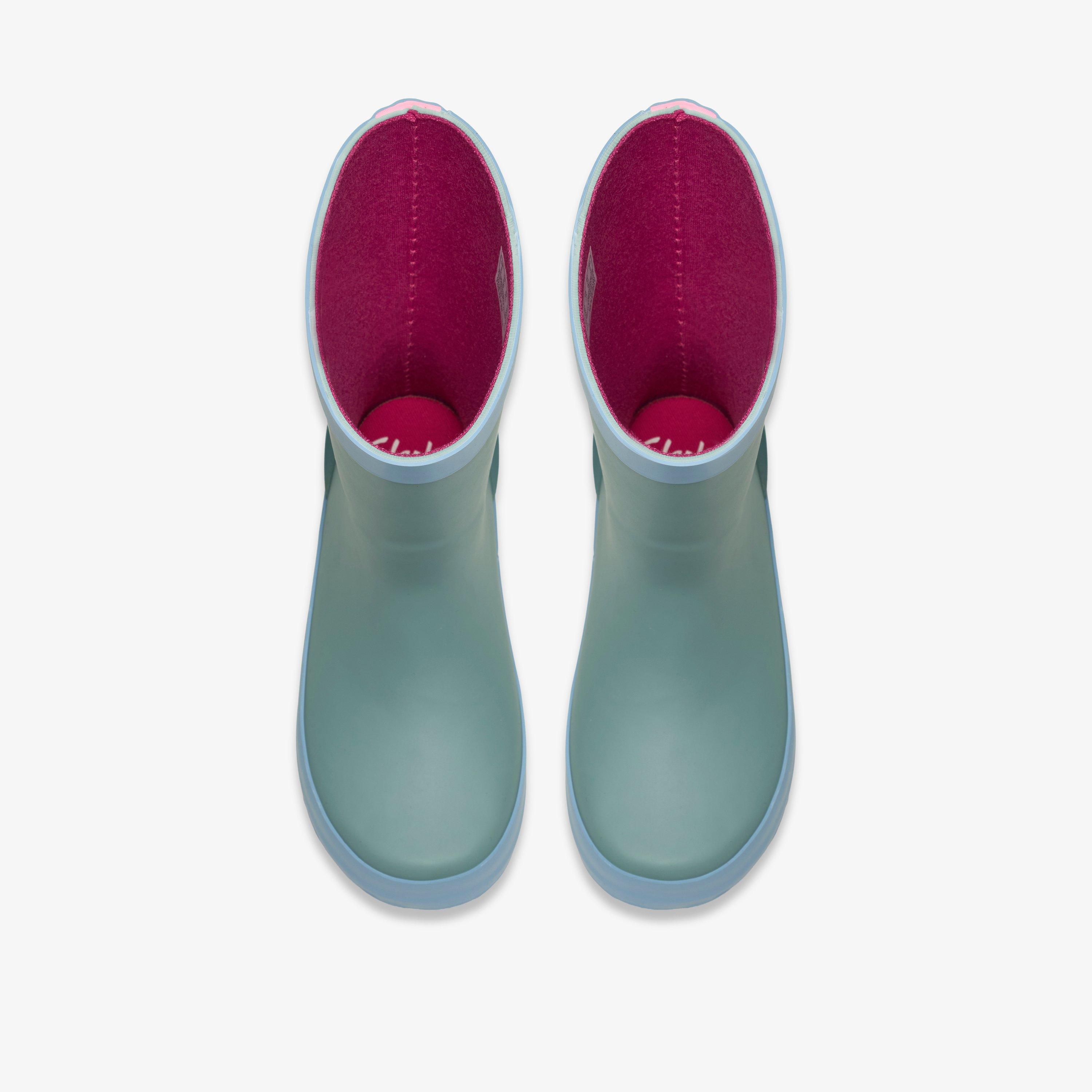 Tarri Run Toddler Sage Combination Wellies, view 6 of 6