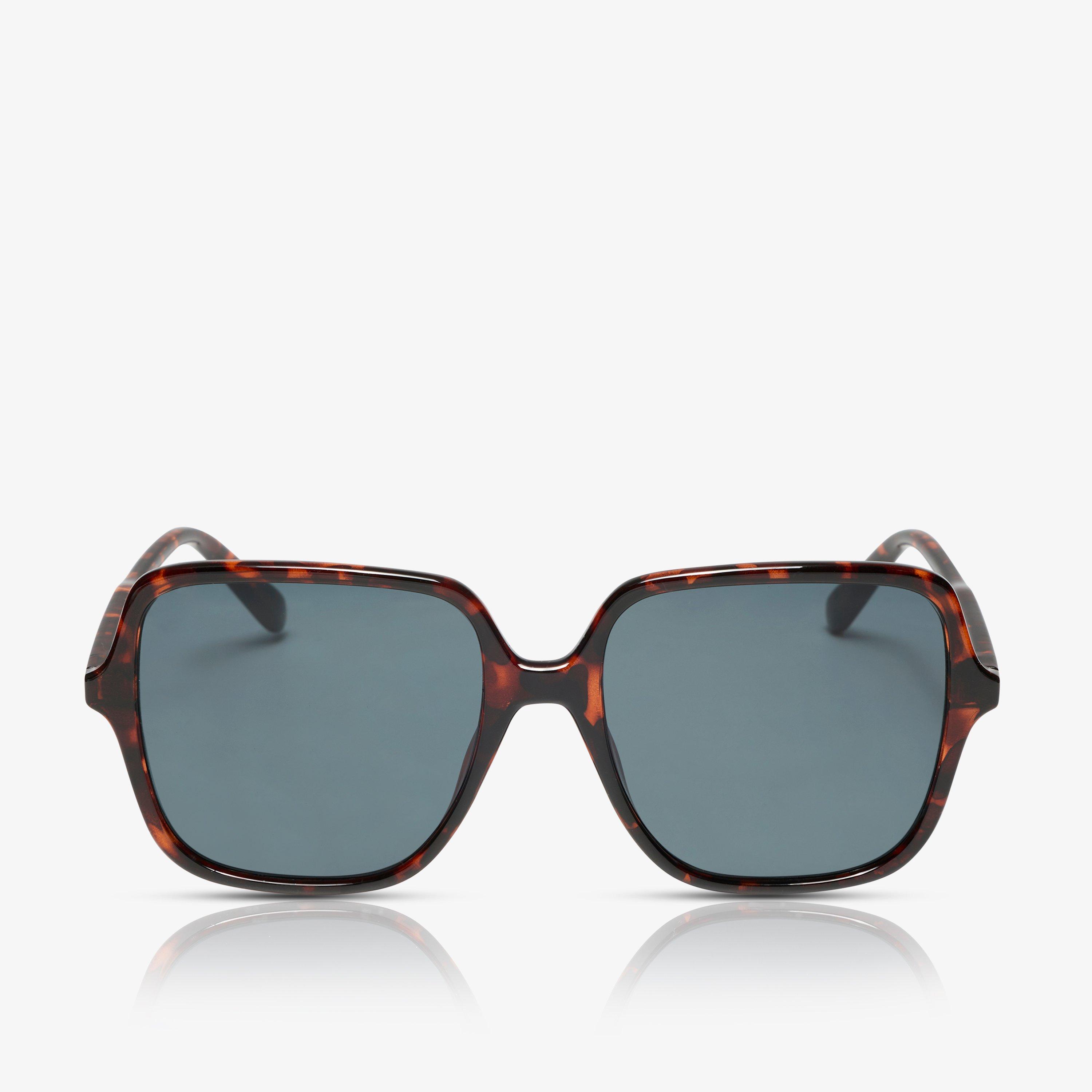 Cleo Oversized Brown Sunglasses, view 1 of 4