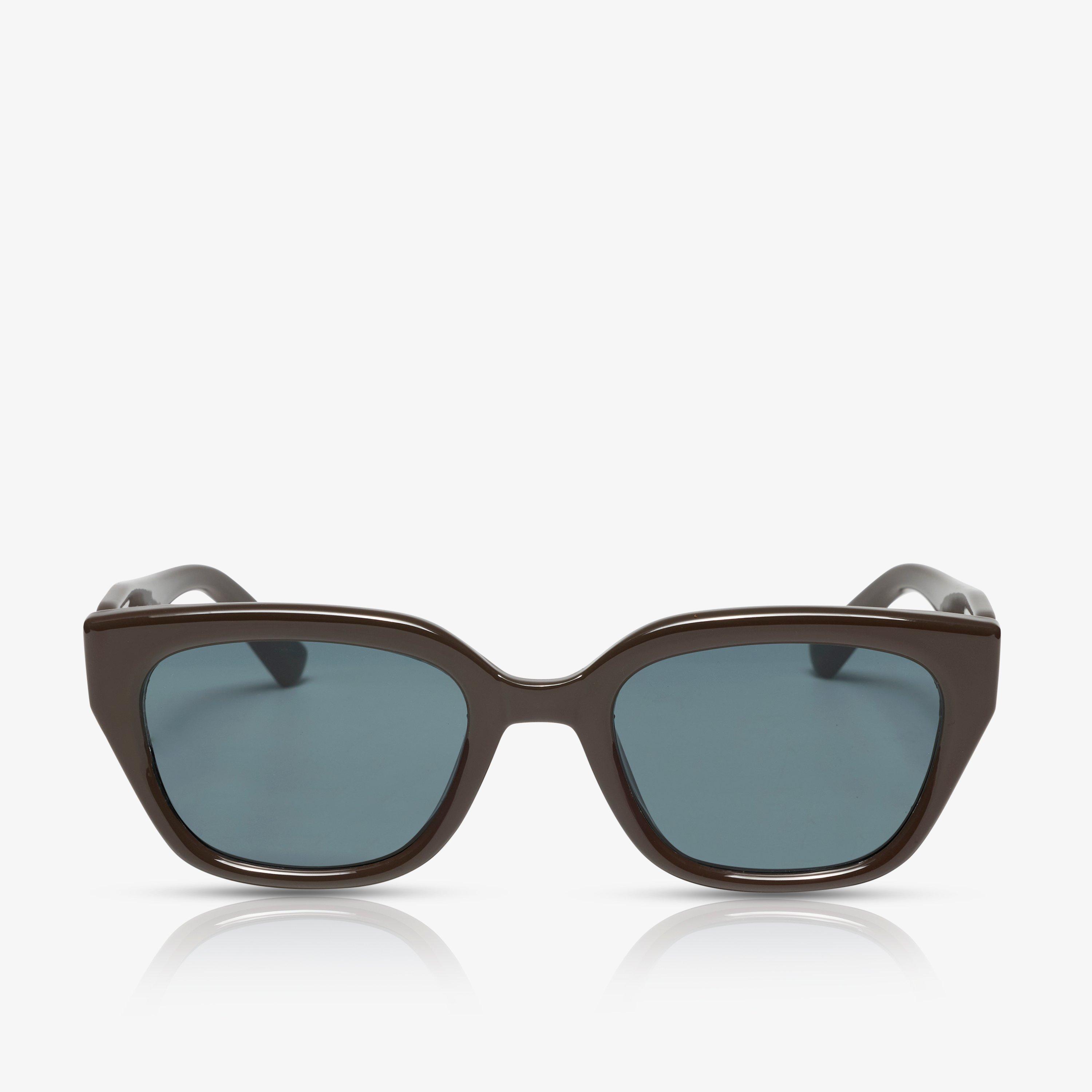 Mila Cat Eye Dark Dark Brown Sunglasses, view 1 of 4