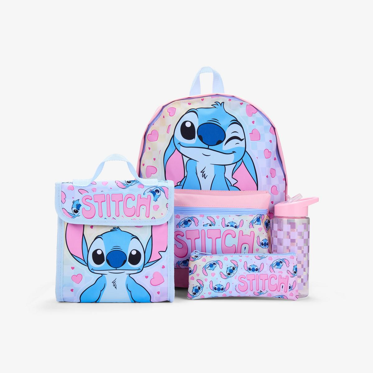 Stitch Multi Backpack — Pink