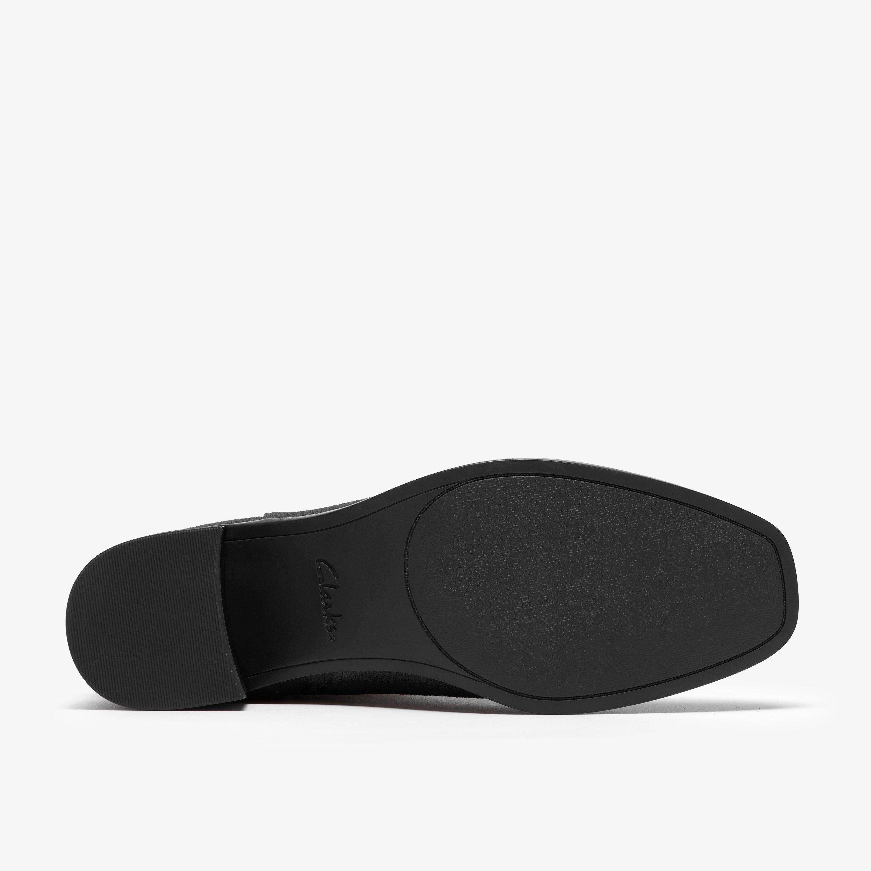 Wrenn Top Black Suede Ankle Boots, view 3 of 6