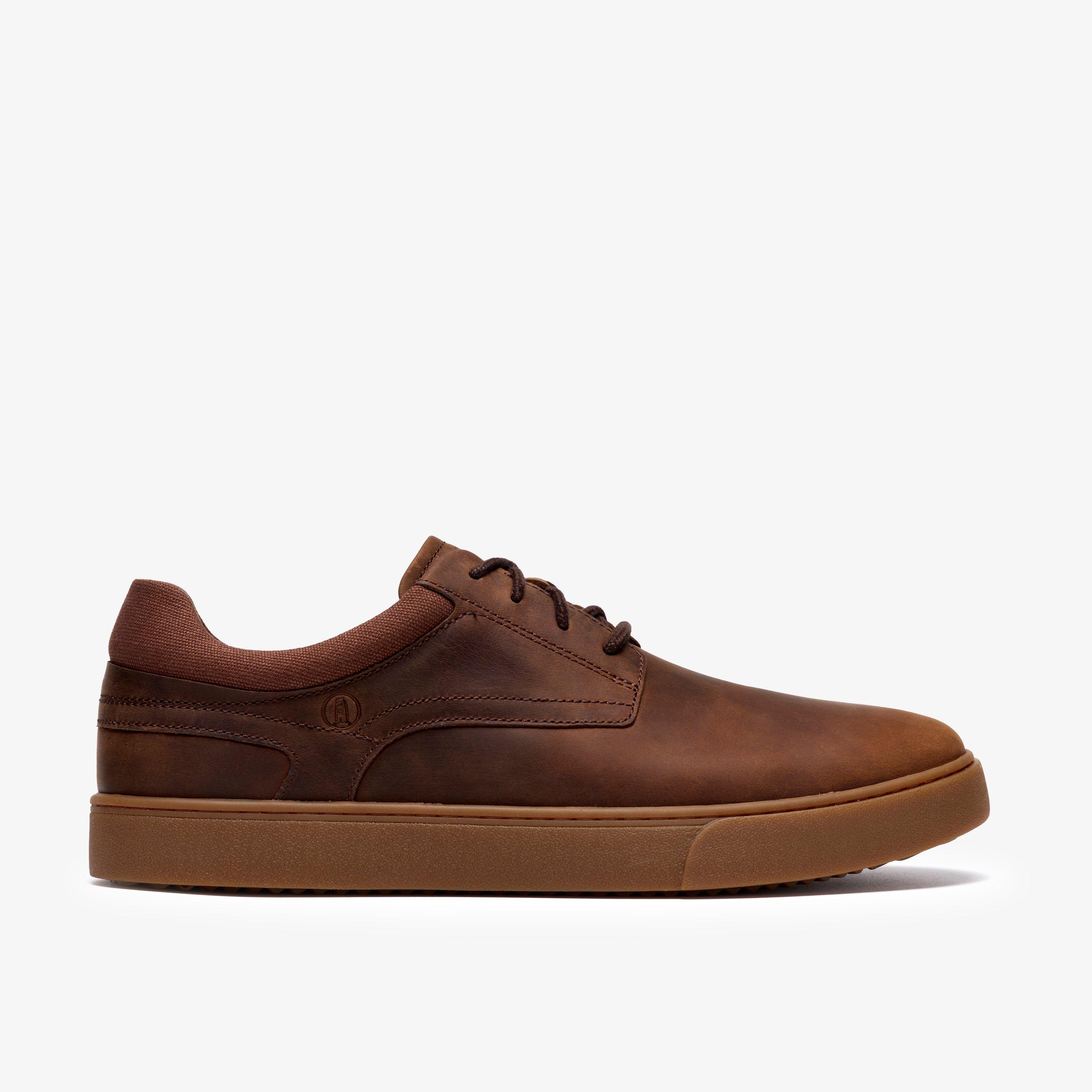 Lydford Lo Cuir cire d'abeille Chaussures à lacets, view 1 of 6