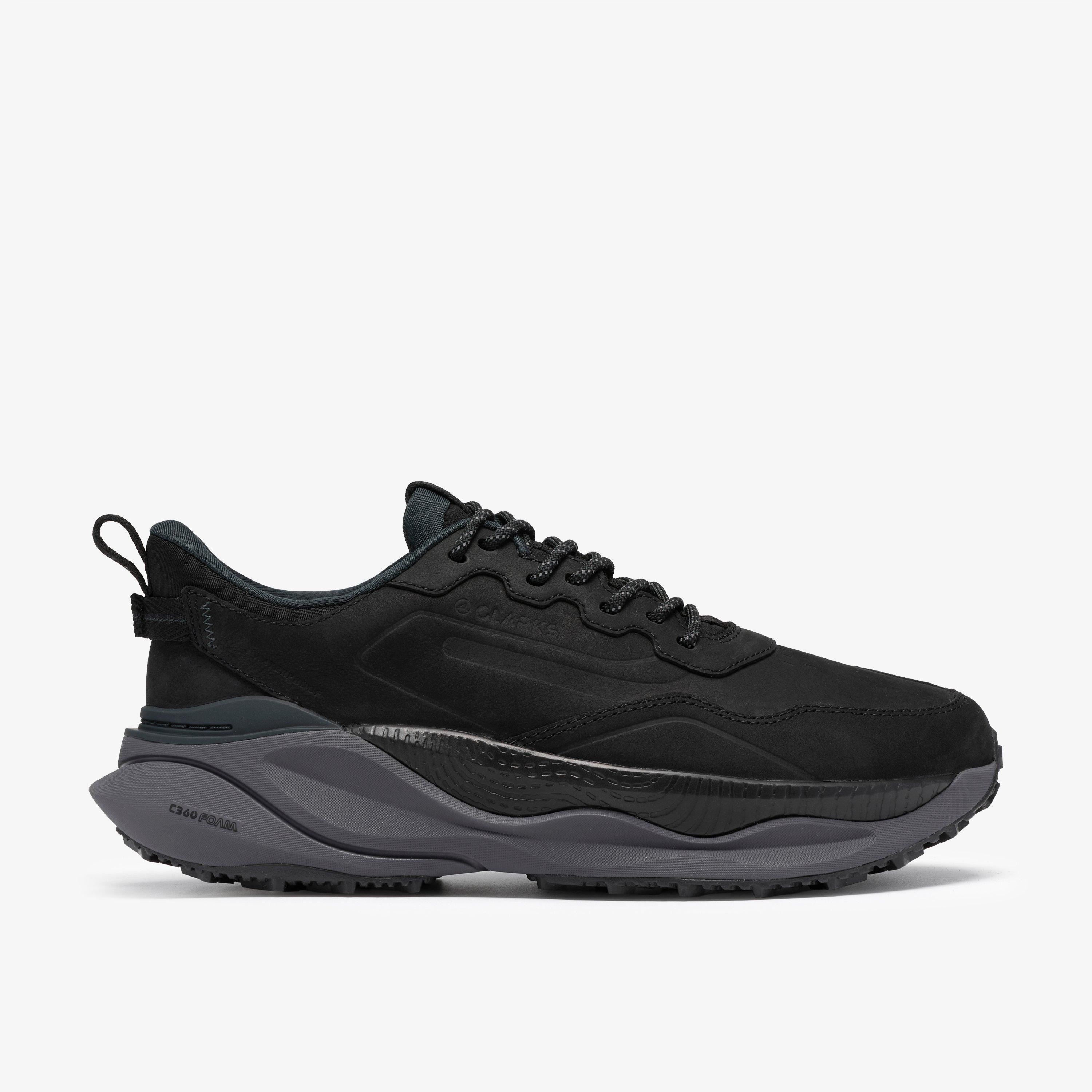 Pace Trail Lo Waterproof Black Walking Hiking Lace Up, view 1 of 6
