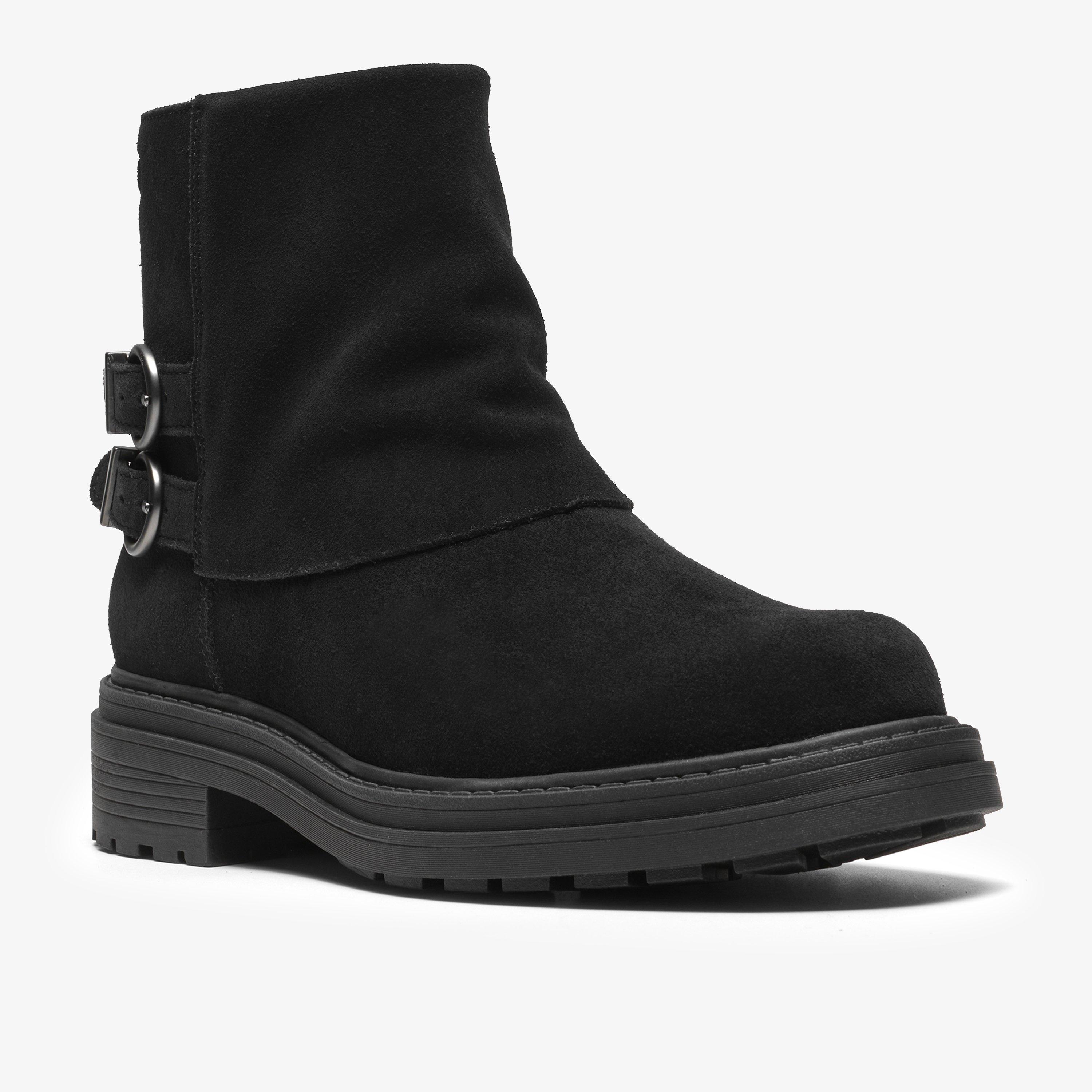 Orinoco3 Trim Suède noir Bottines, view 4 of 6