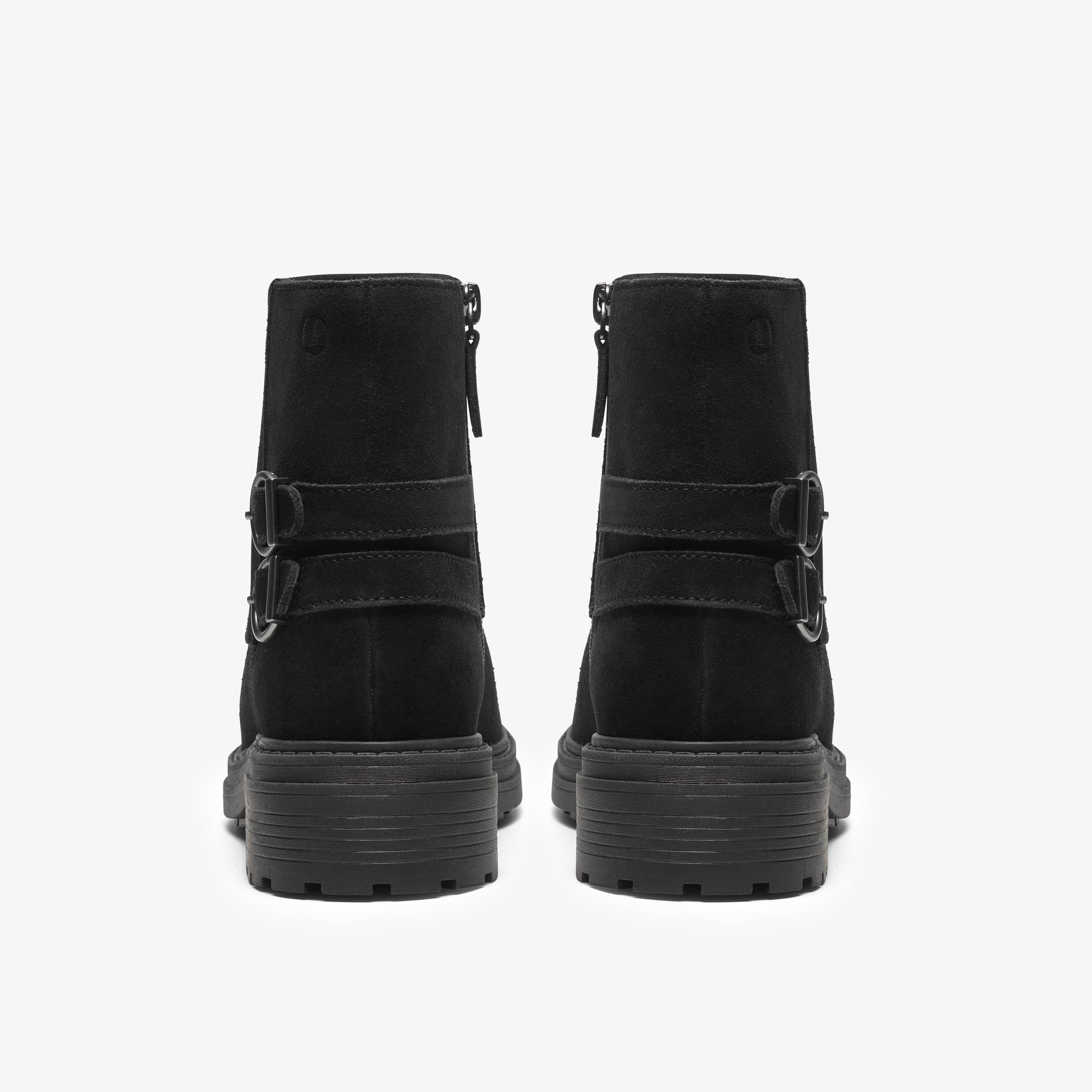 Orinoco3 Trim Suède noir Bottines, view 5 of 6